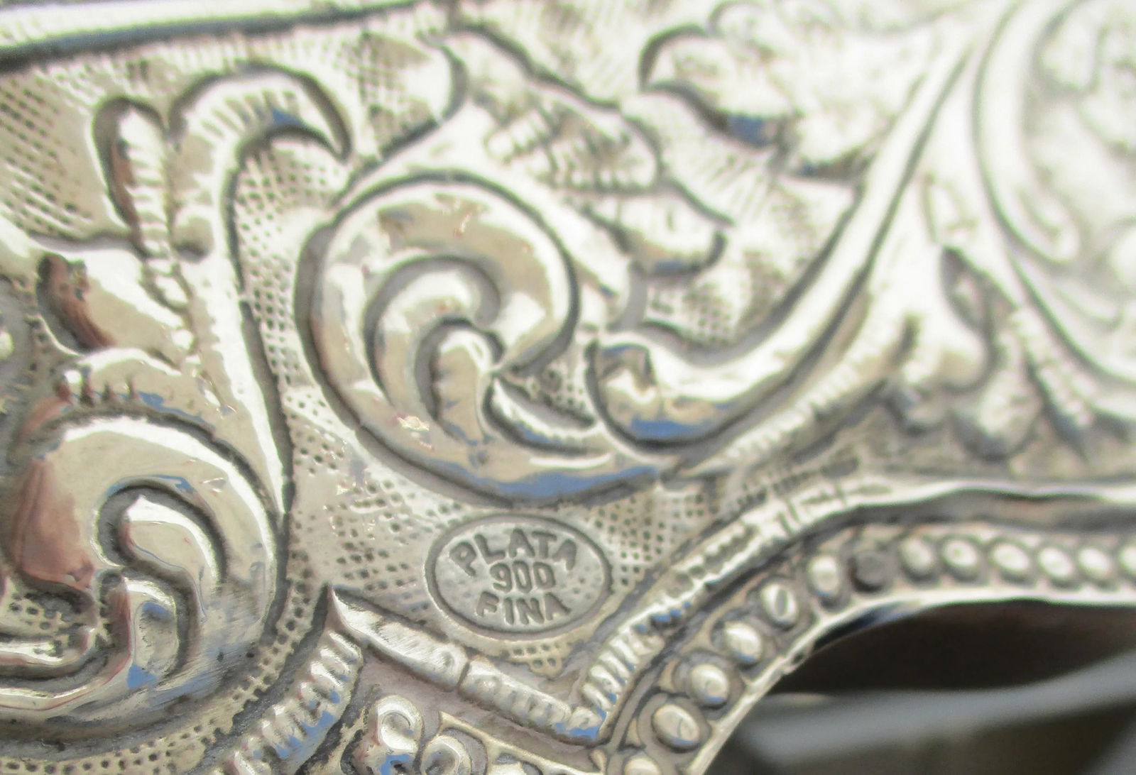 Spanish 900 Silver Photo Frame Circa 50s - 10