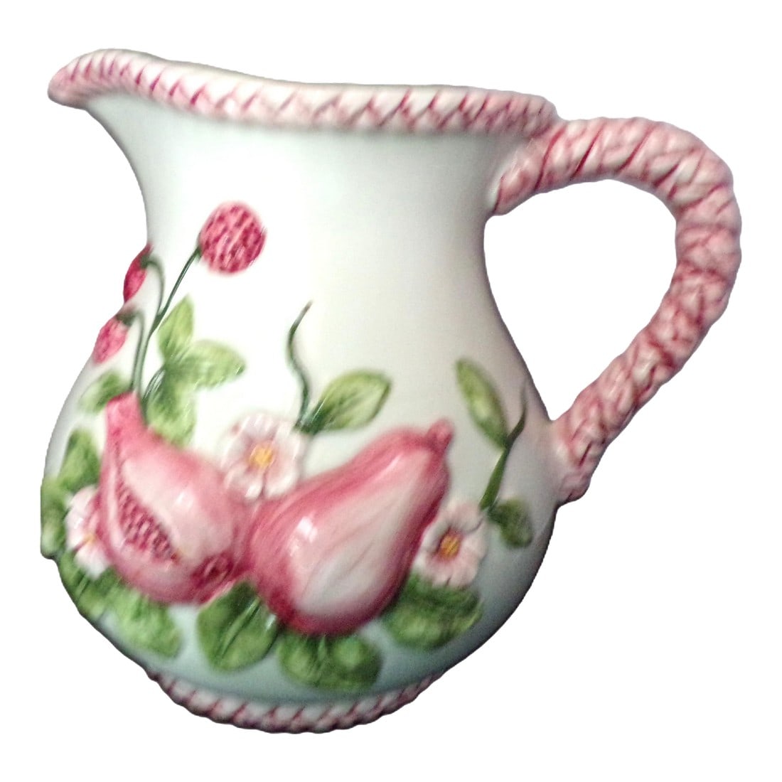 Vintage Hand Painted Majolica Pitcher (1 of 8)