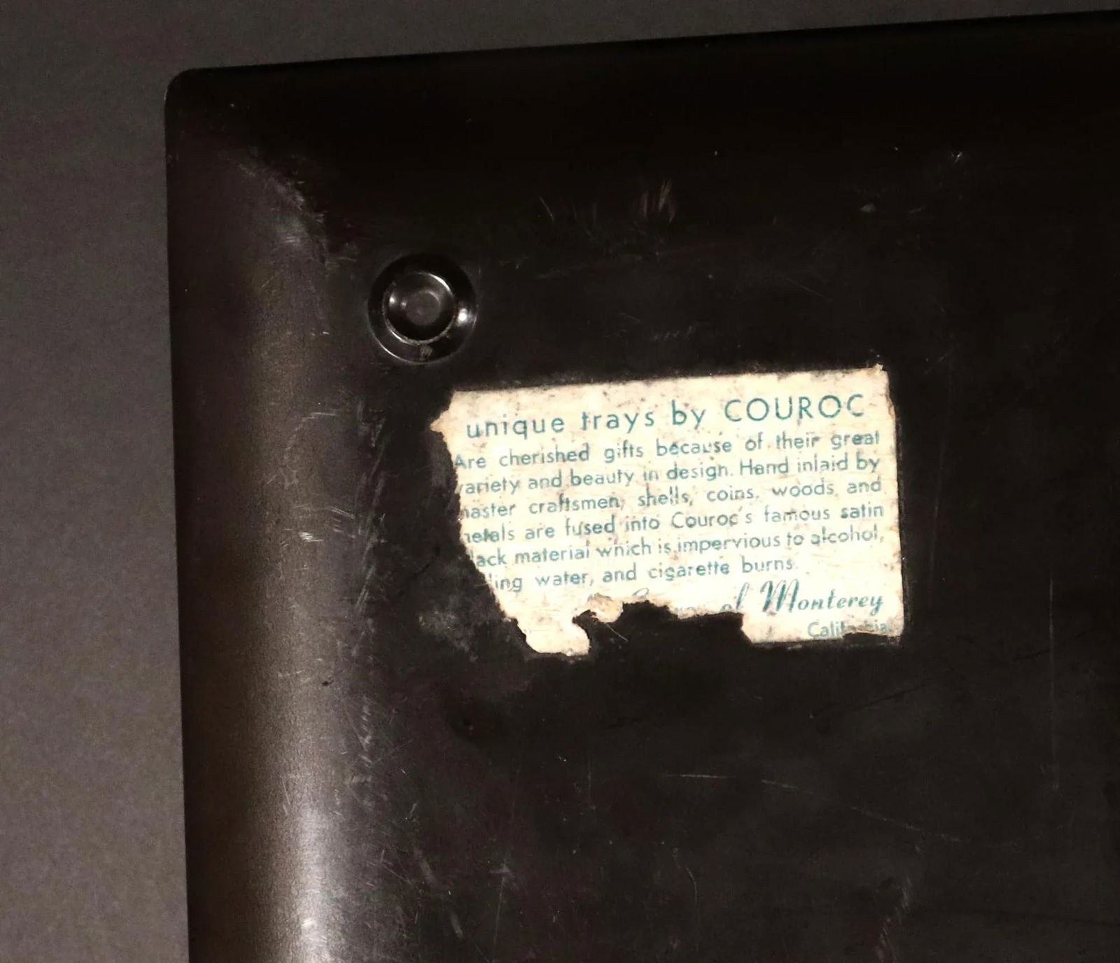 Couroc Serving Tray, Herbs & Spices - 4