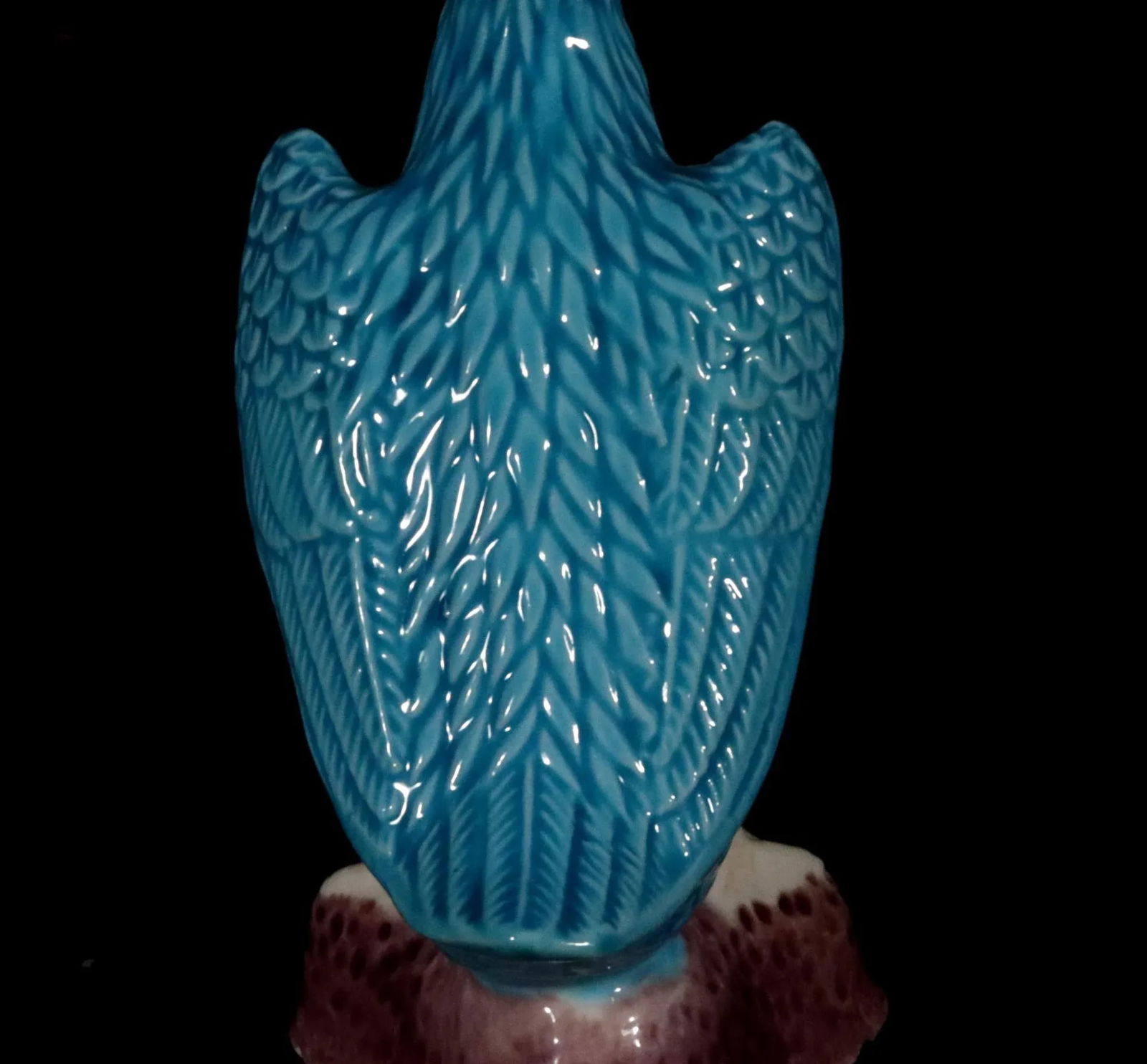 Vintage Chinese Porcelain Turquoise Pair of Indian Runner Ducks - 7