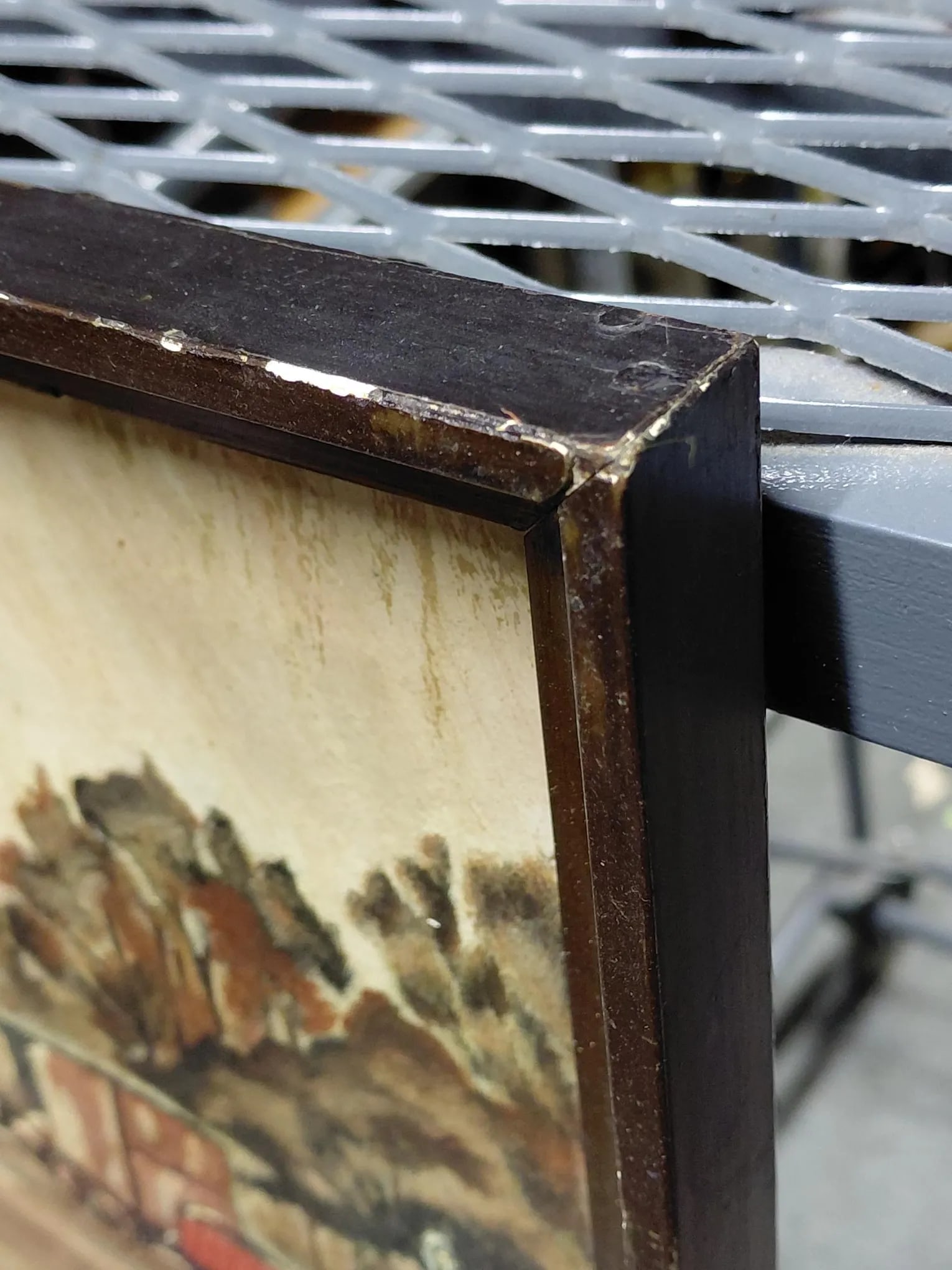 Framed Signed Aj Botta Oil on Board Landscape - 9