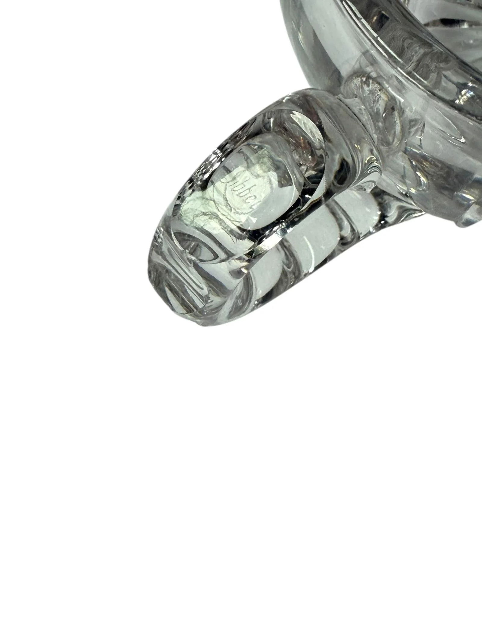 Antique Libbey Crystal Sugar Bowl American Brilliant Period Cut Glass - 3