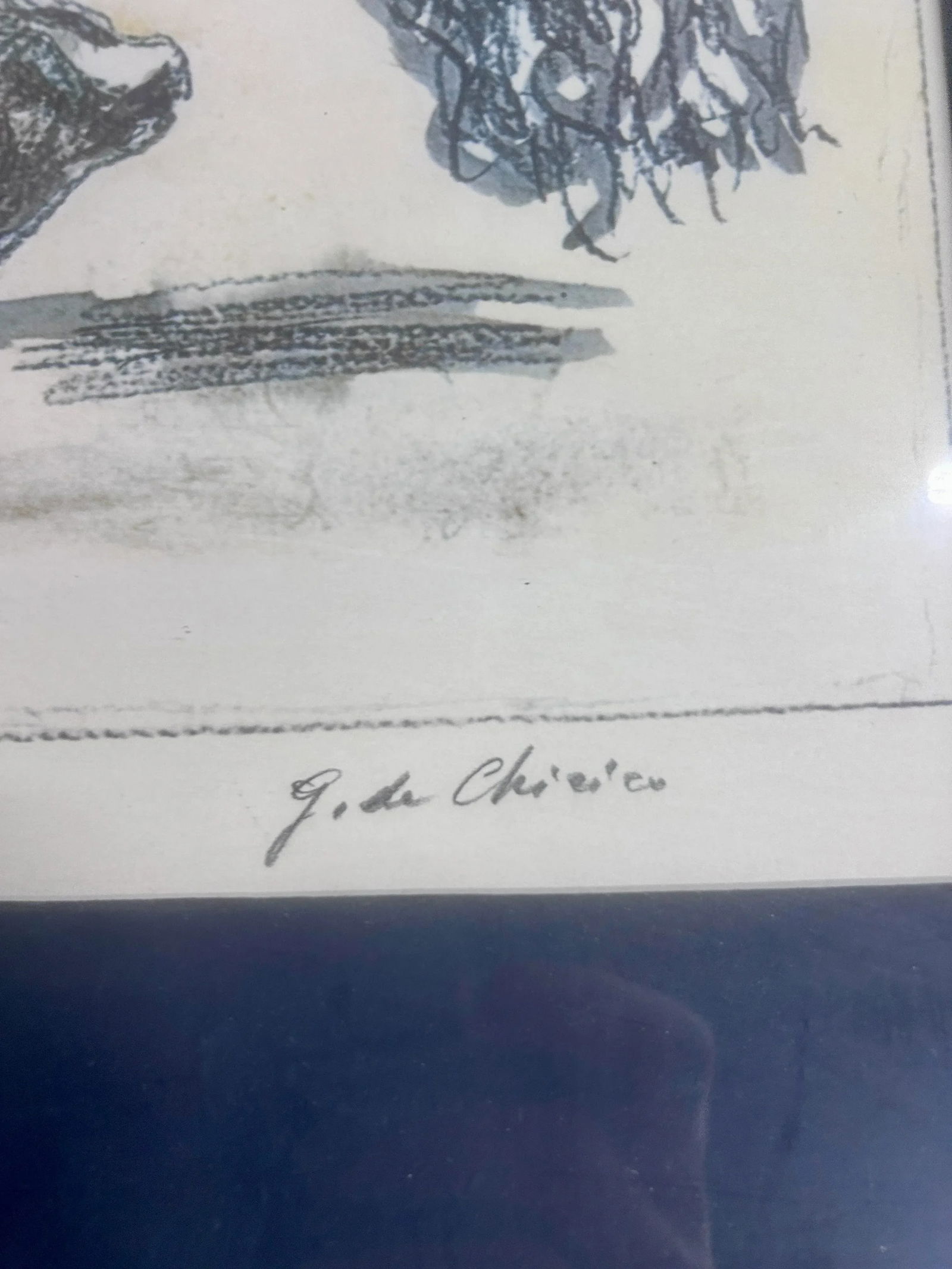 Vintage Giorgio De Chirico Giorgio De Chirico (1888–1978) – Il Cavaliere Solitario - 5