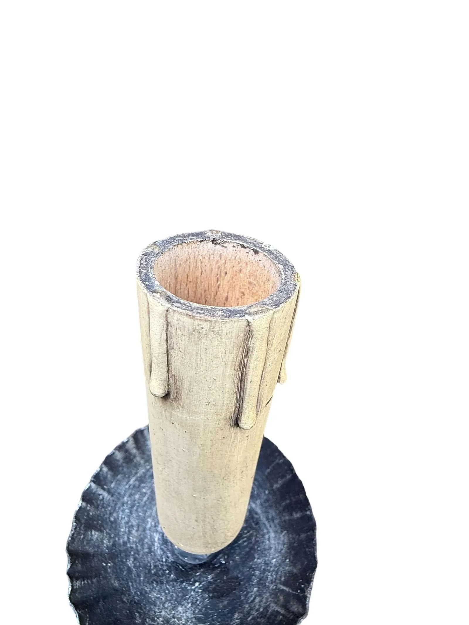 1970s Made in Italy Mediterranean Revival Wrought Iron Style 12 Light Candle Chandelier - 12