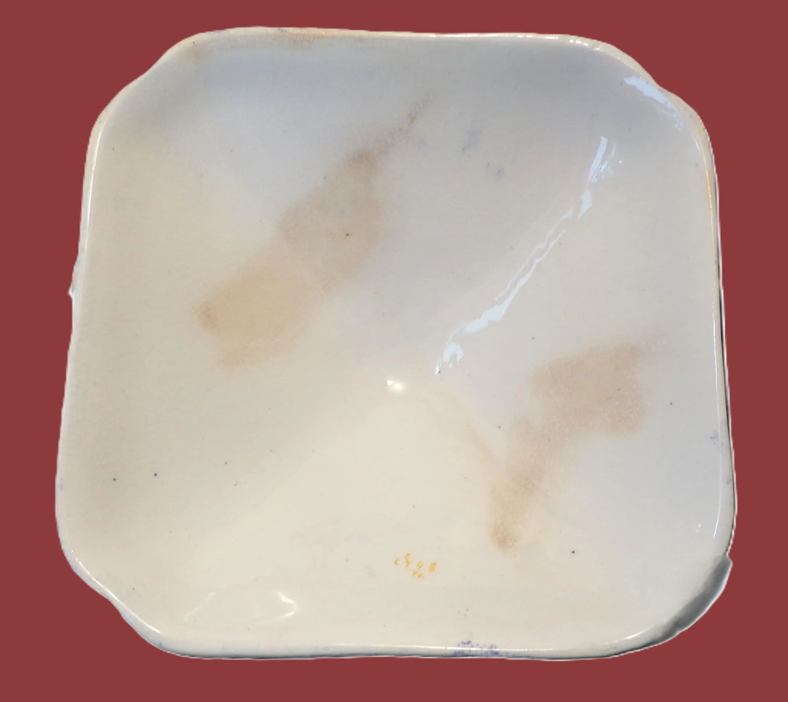 Vintage Covered Vegetable Bowl, Wild Flower Blue Pattern From Copeland Spode, Uk - 11