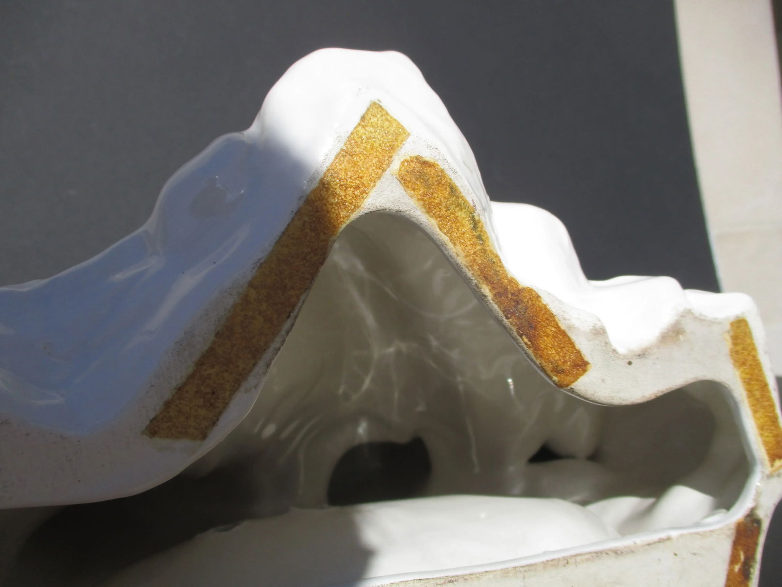 Porcelain Night Light Water Gazing Kuan Yin - 13