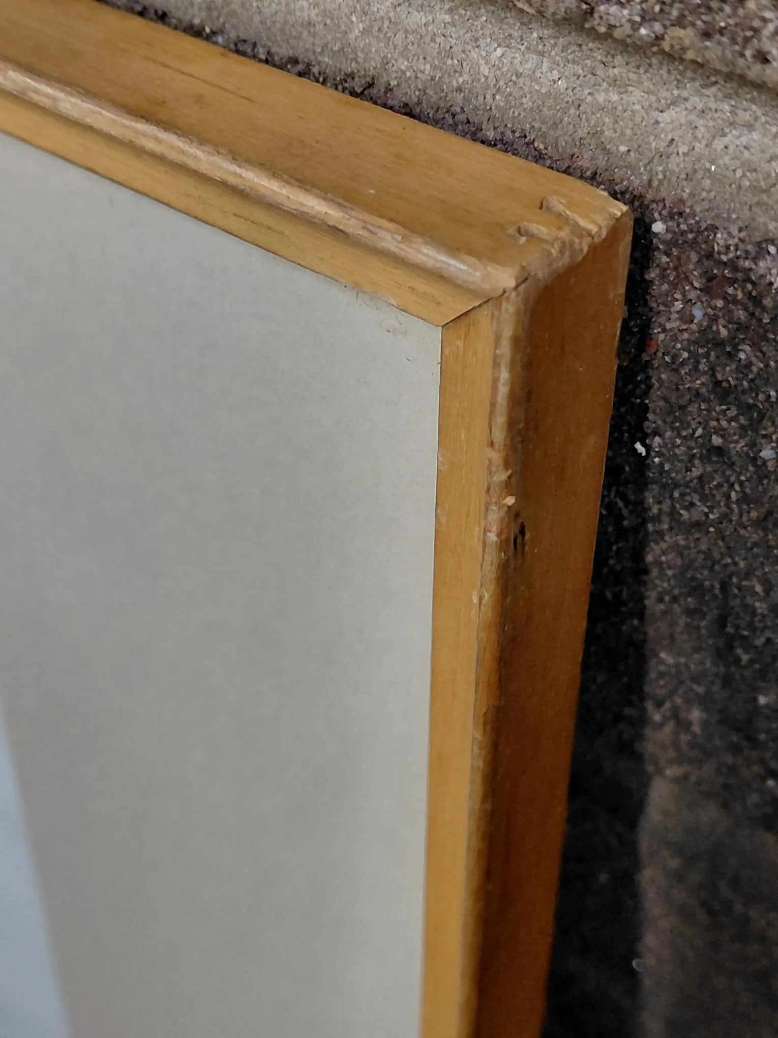 Framed Signed J. Akston "The Wanderer, 1970" Acrylic and Paper Painting - 10