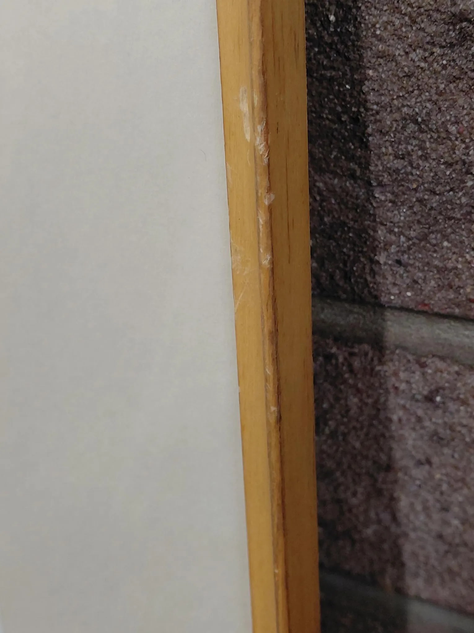 Framed Signed J. Akston "The Wanderer, 1970" Acrylic and Paper Painting - 8