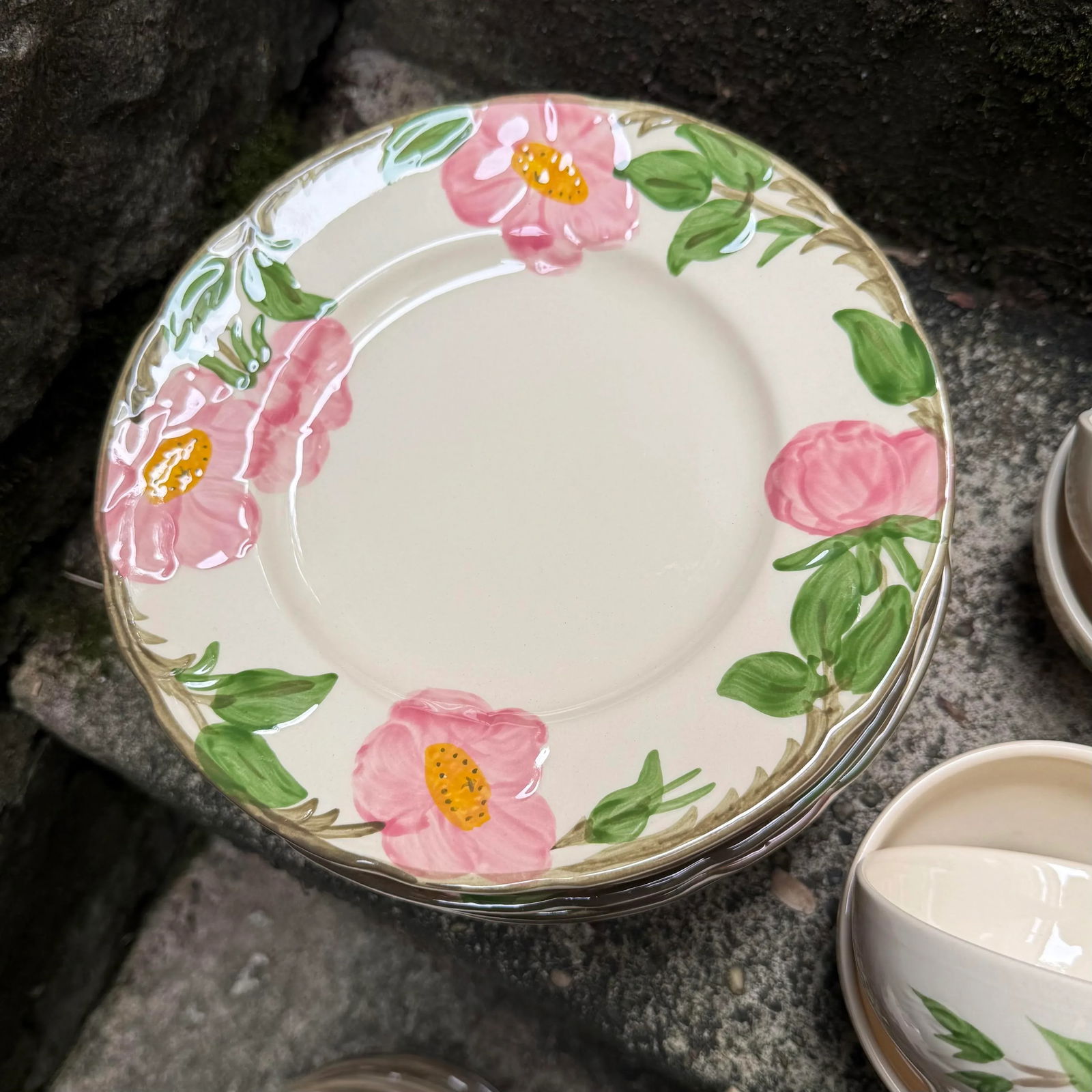 Vintage Franciscan Desert Rose China Set - 50 Pieces - 2