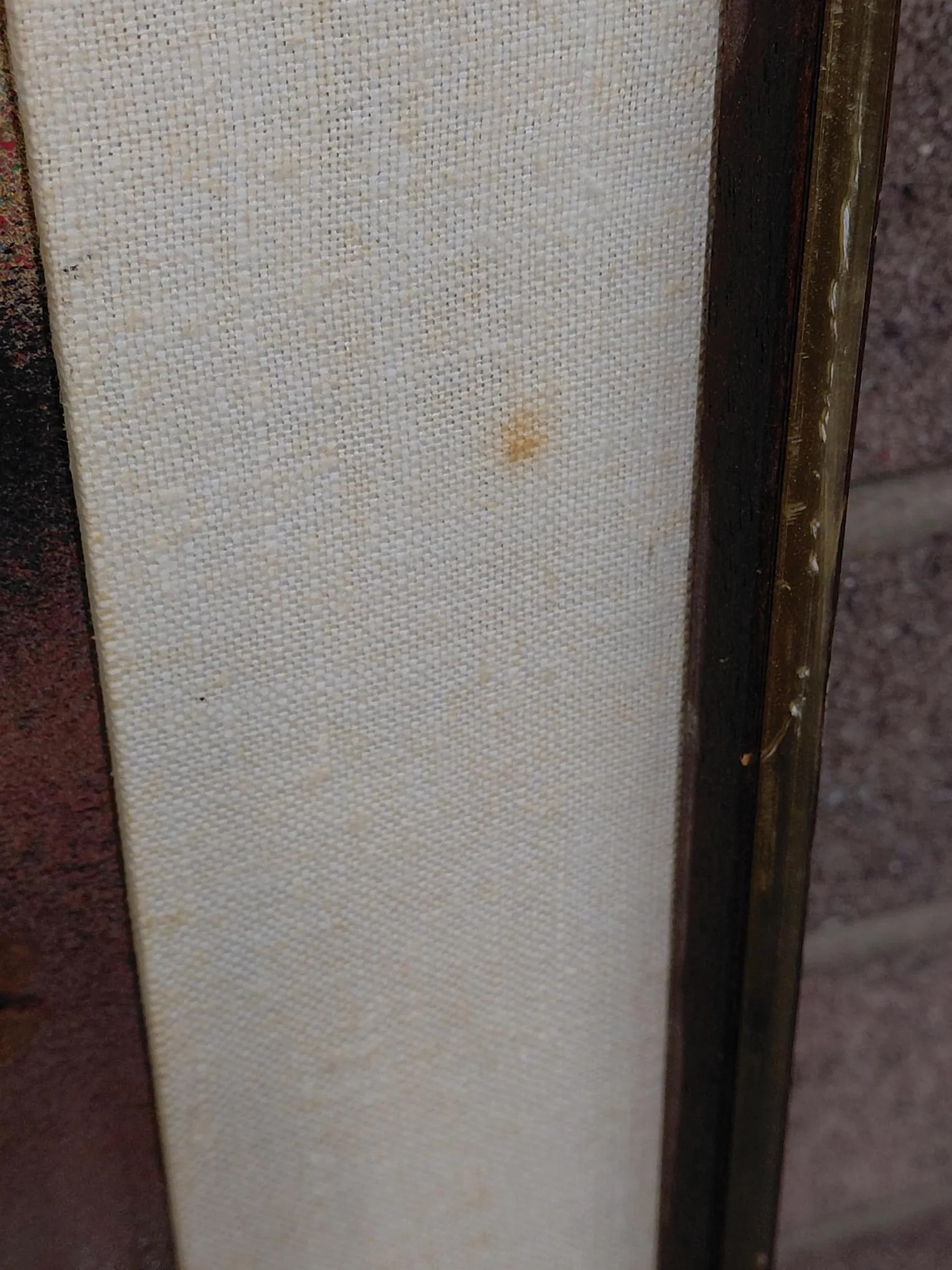 Signed J. Akston "Placental Beings Swept Over Deserted Lands, 1975" Enamel - 11