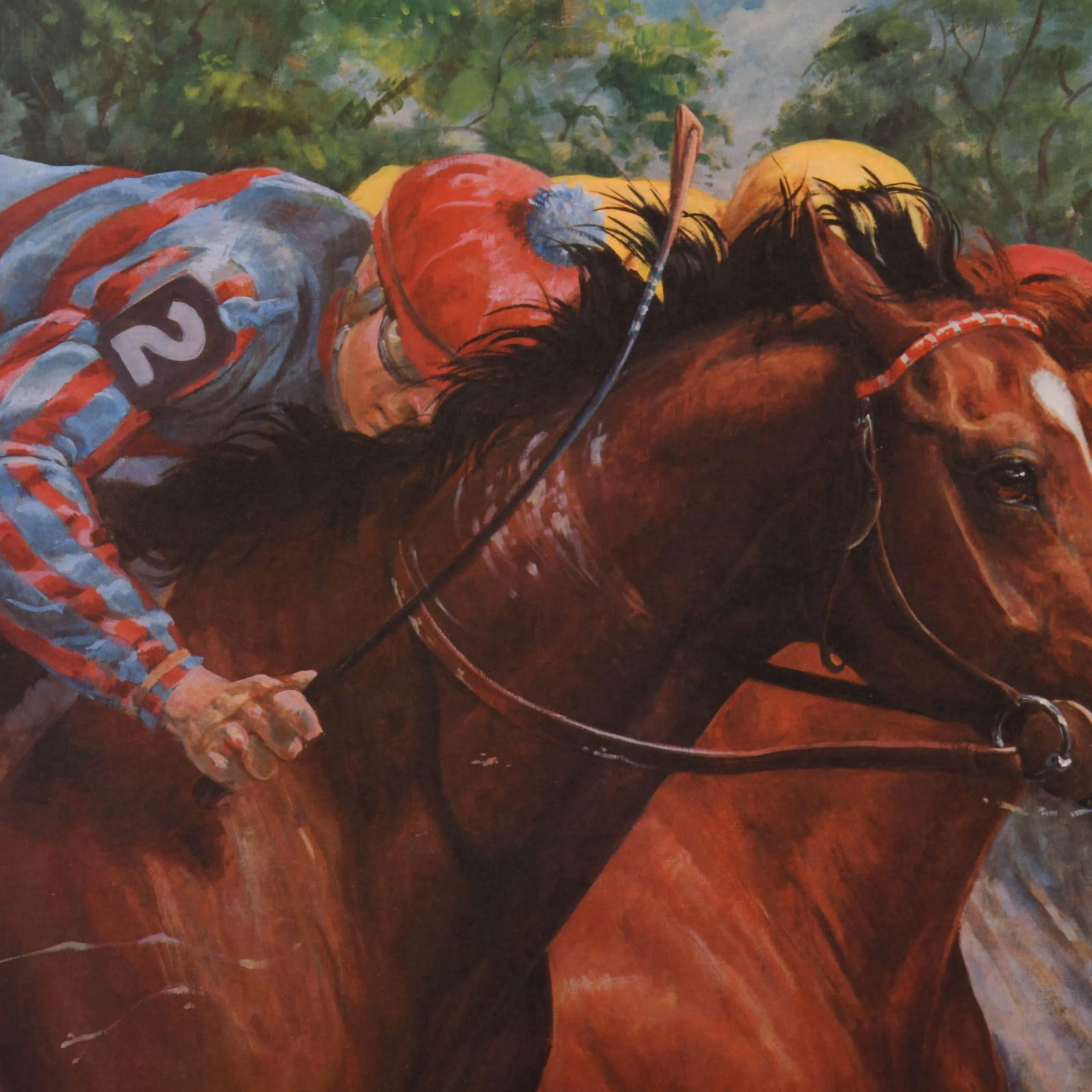 Signed at the Wire Serigraph by Jenness Cortez - 3