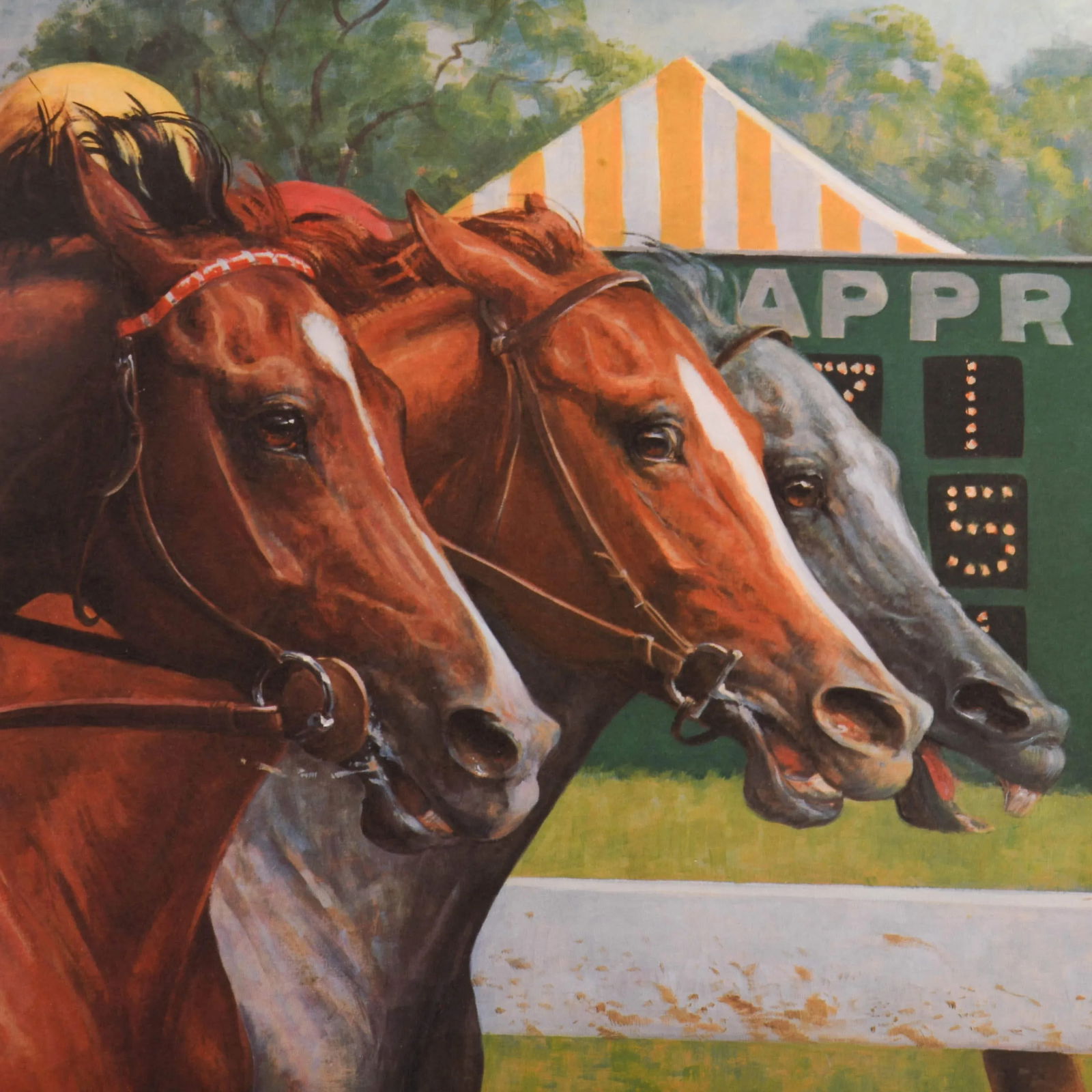 Signed at the Wire Serigraph by Jenness Cortez - 4