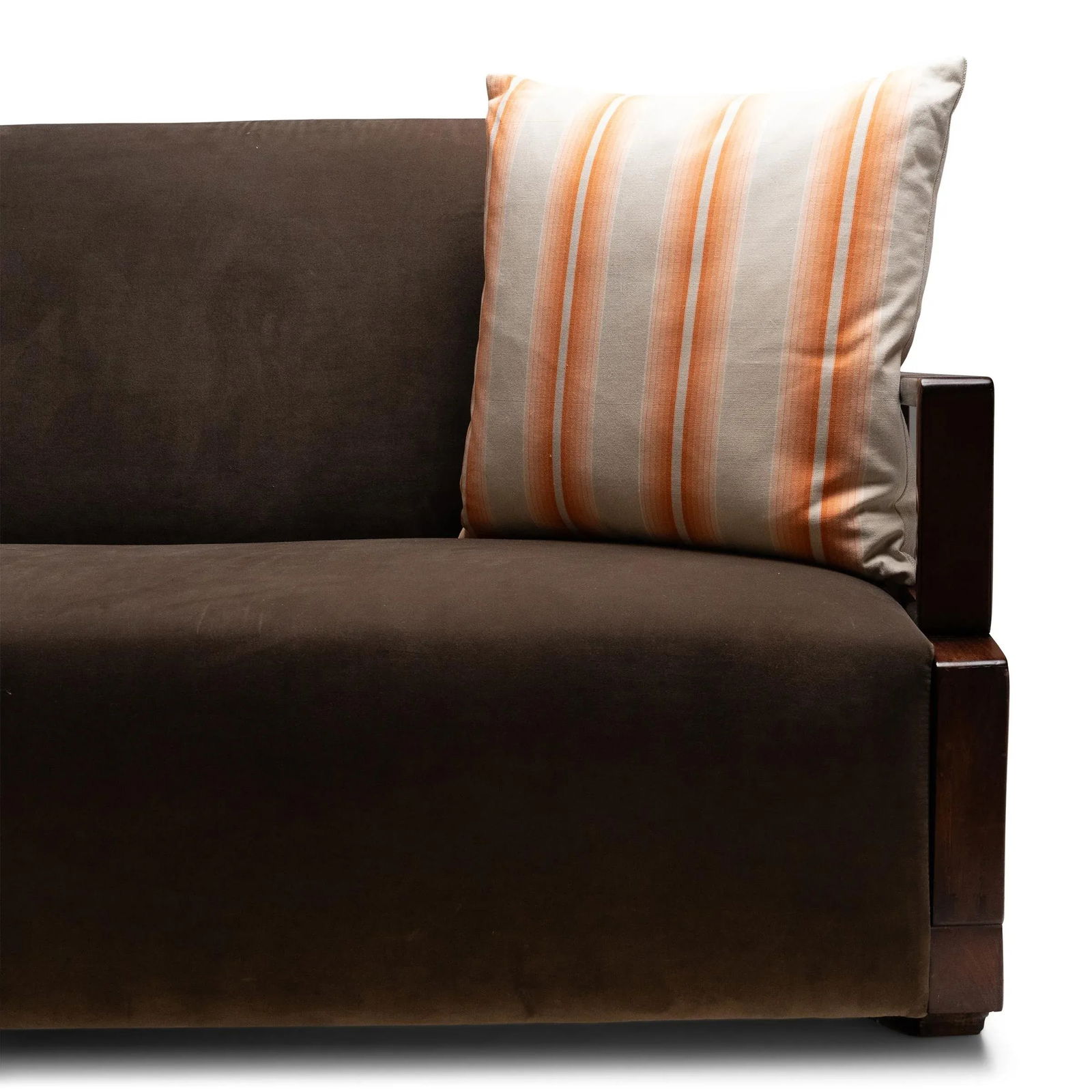 Striped French Ticking Pillow - 2