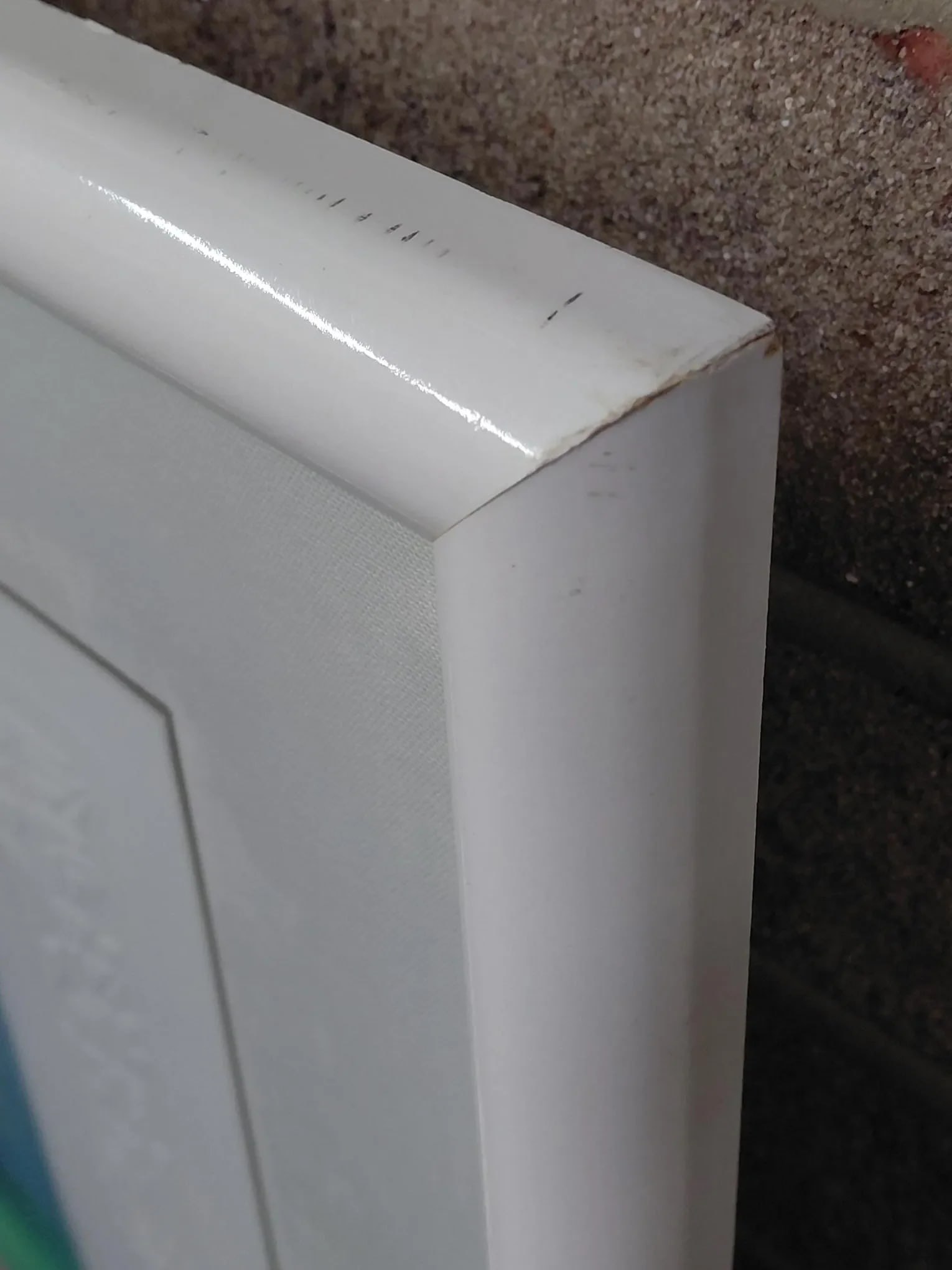 Framed Signed Amram Ebgi "Sea of Galilee" Colored Etching Artist's Proof - 8