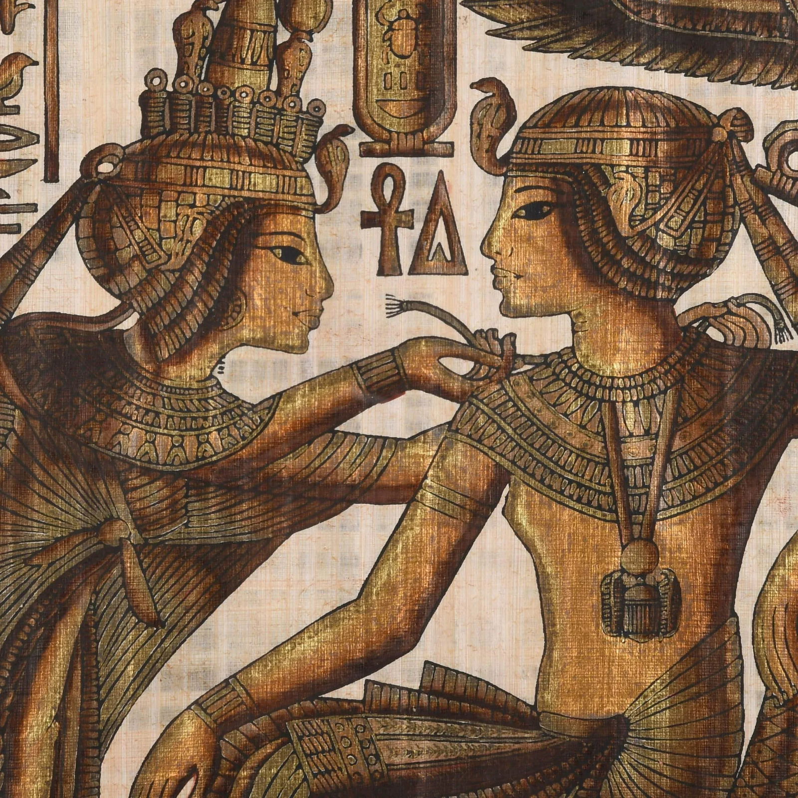 Framed Egyptian Papyrus - 3