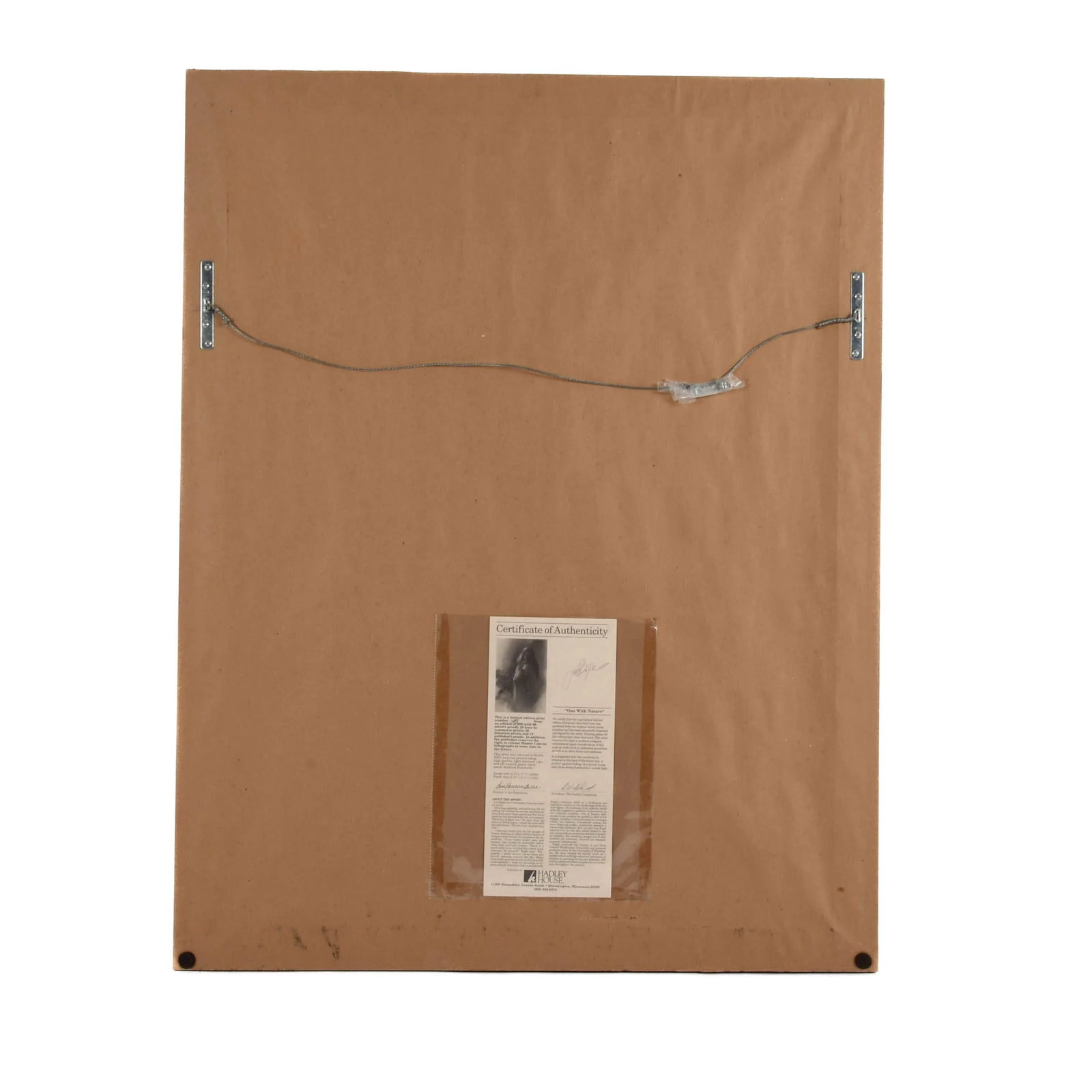 Signed "One With Nature" Limited-Edition 289/999 Lithograph by Lee Bogle - 5