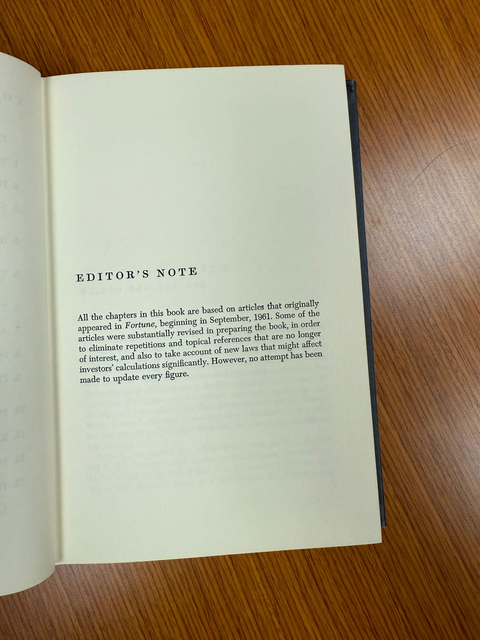 1963 Fortune's Guide to Personal Investing Hardcover Book - 2