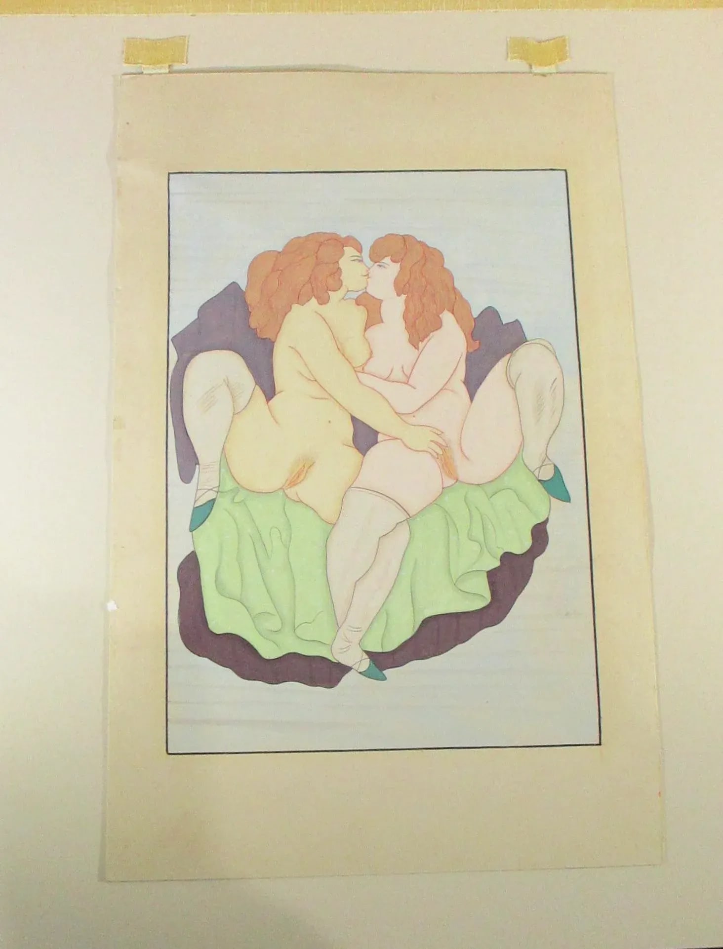 Vintage Gauche on Paper Zodiac Series Gemini - 2