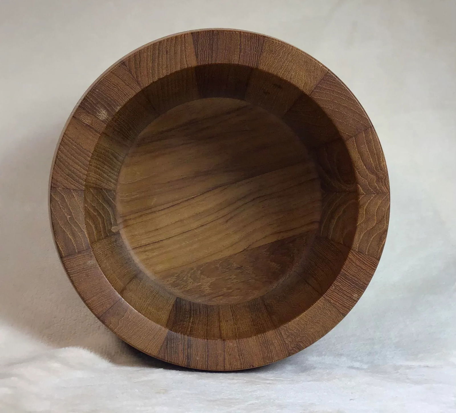 Dansk Designs Danish Modern Teak Wood Rounded Salad/Fruit Bowl Ihq Malaysia - 5