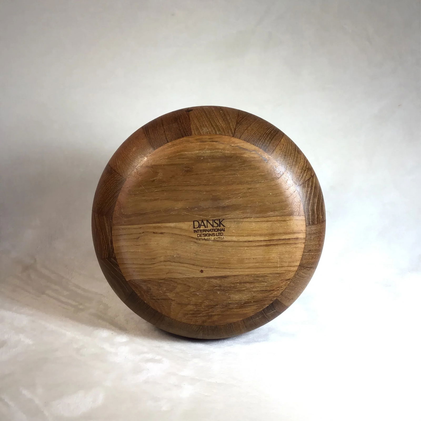 Dansk Designs Danish Modern Teak Wood Rounded Salad/Fruit Bowl Ihq Malaysia - 7