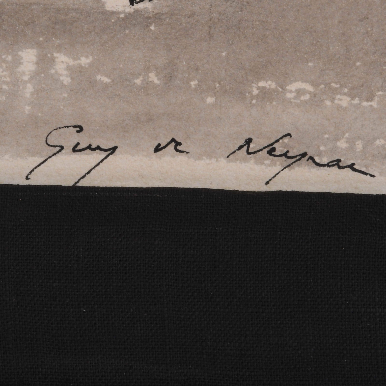 Framed Signed Guy De Neyrac Rue De Rivoli Mixed Media - 5