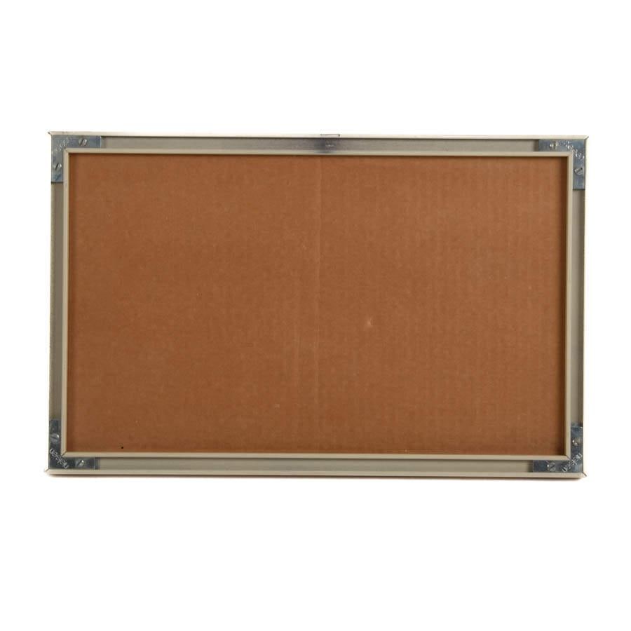 Framed Crewel Work and Inlaid Straw Artwork of a Little Girl - 5