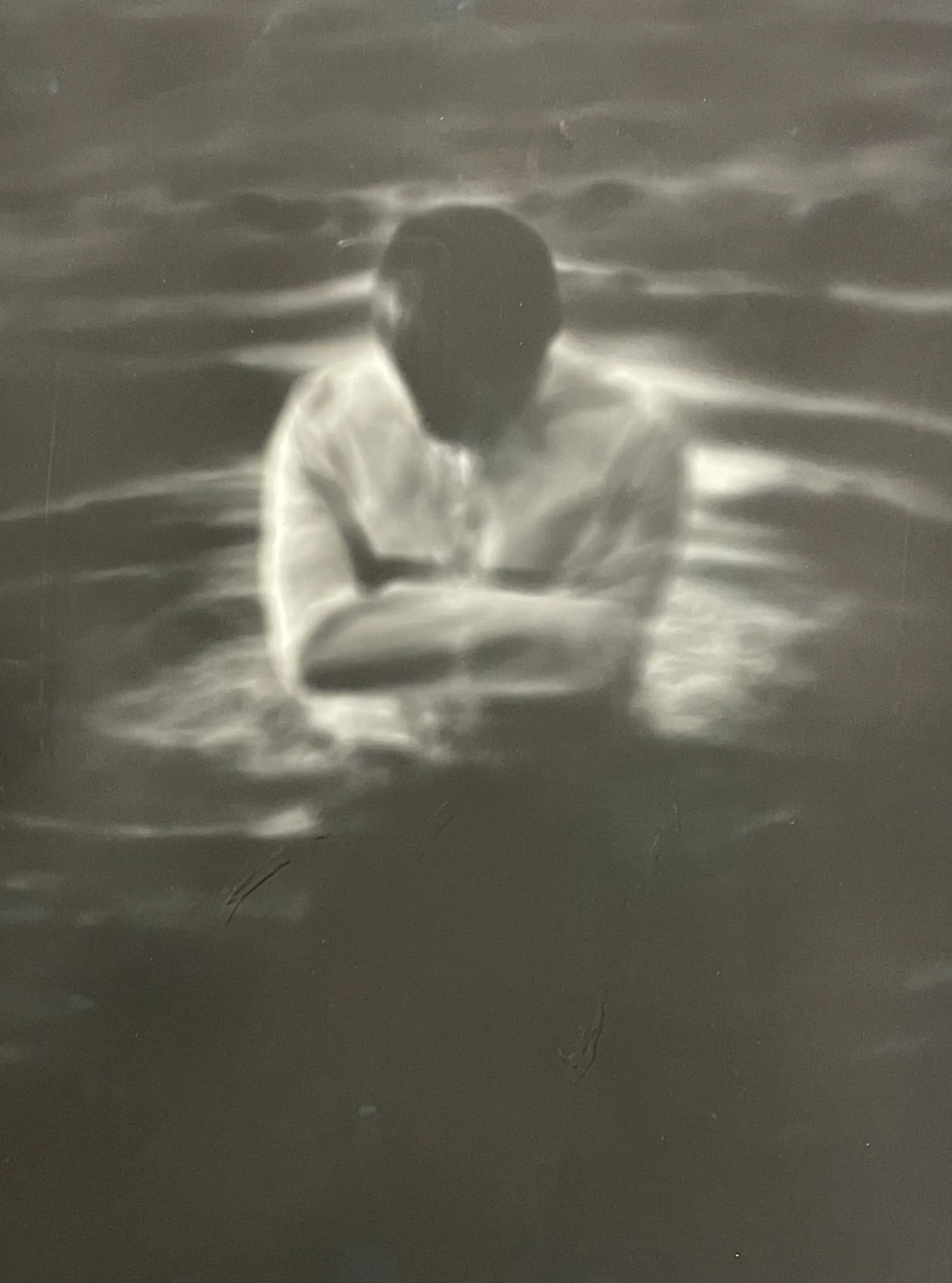 Contemporary Self-Portrait of Robert Stivers Black and White Photograph, Framed - 2