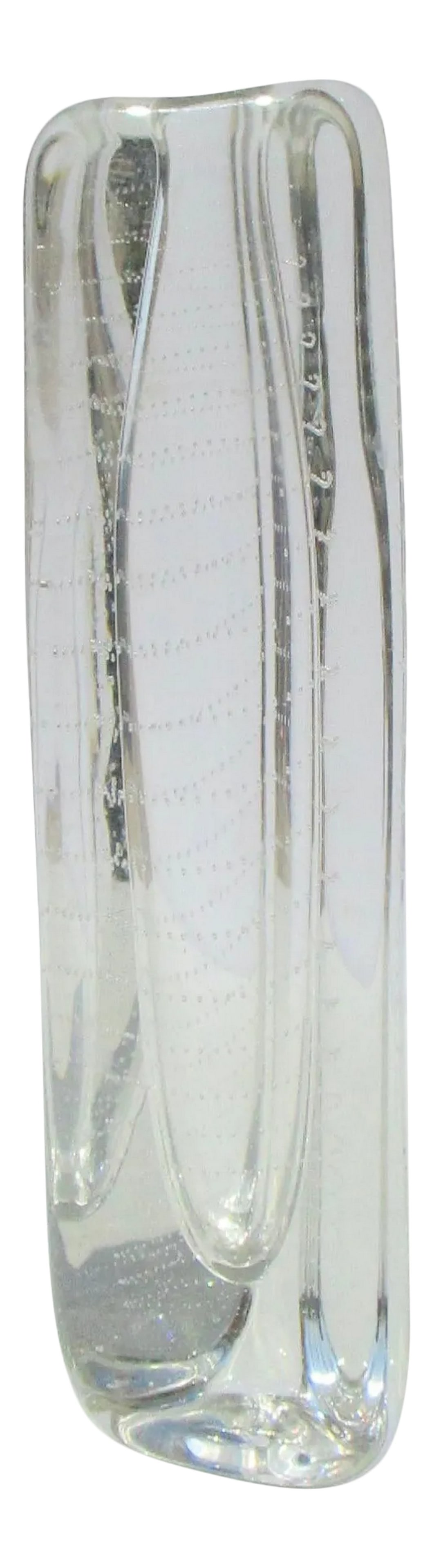 Arts Glass Triangular Bud Vase (1 of 8)