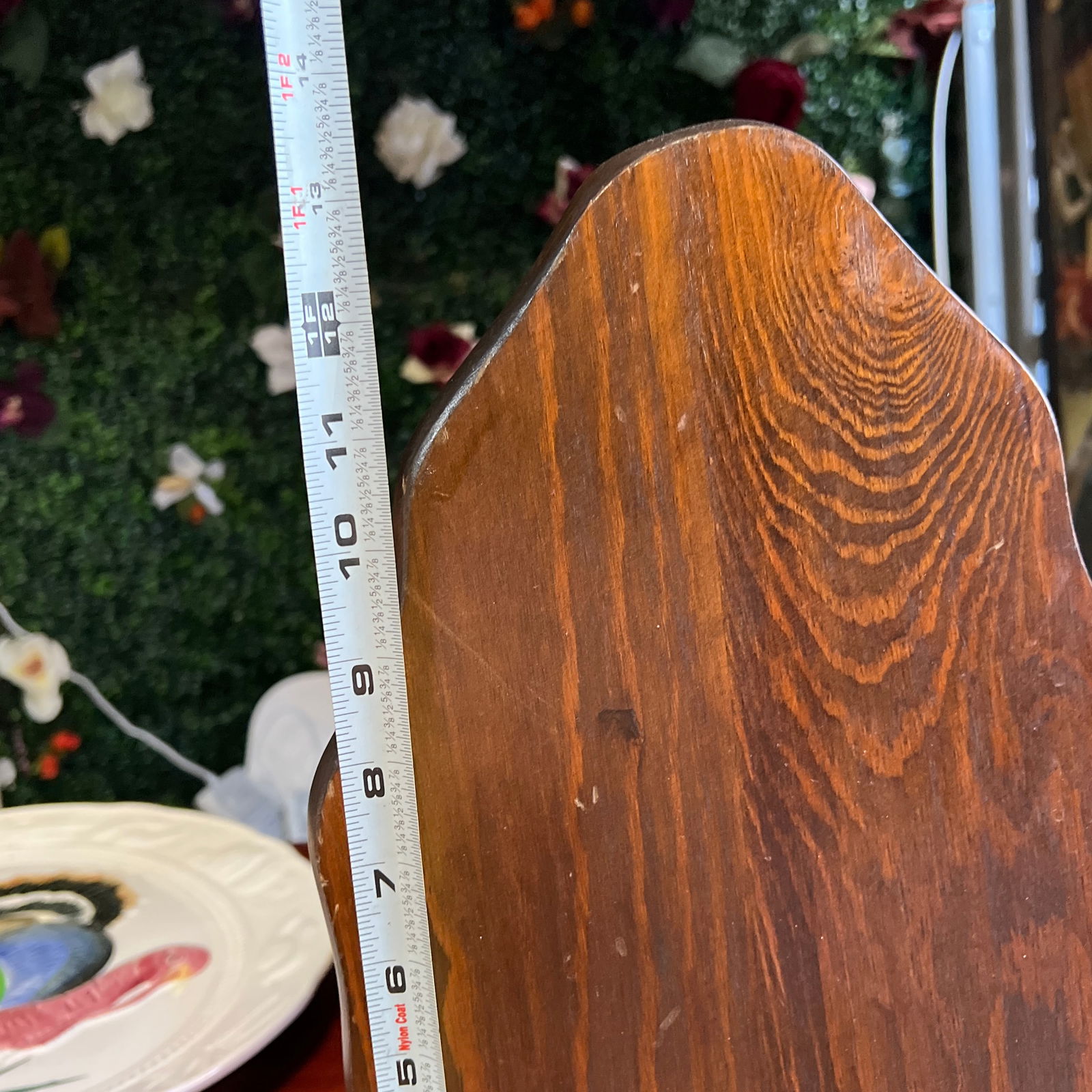 1970s Country Living Wooden Magazine Rack - 3