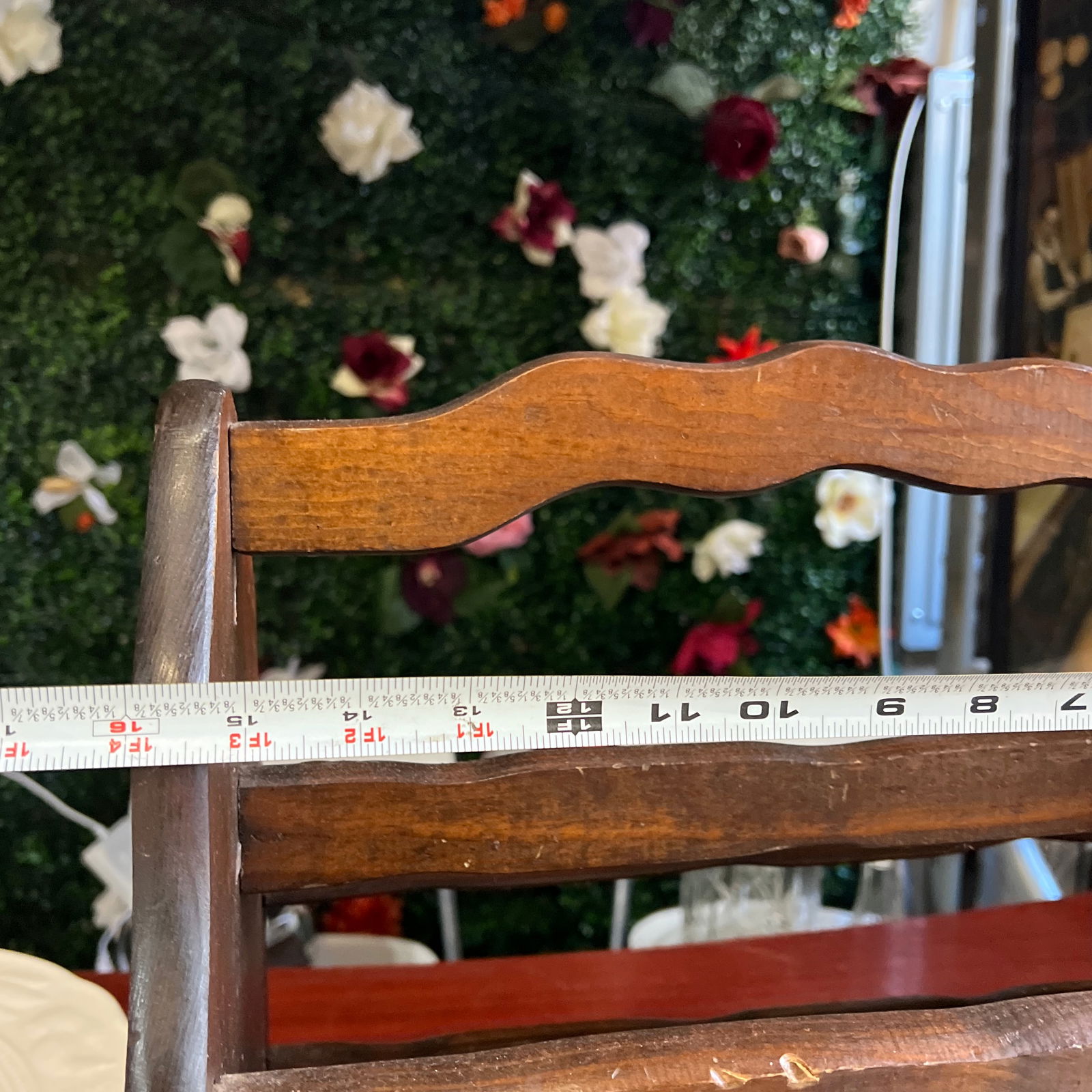 1970s Country Living Wooden Magazine Rack - 4