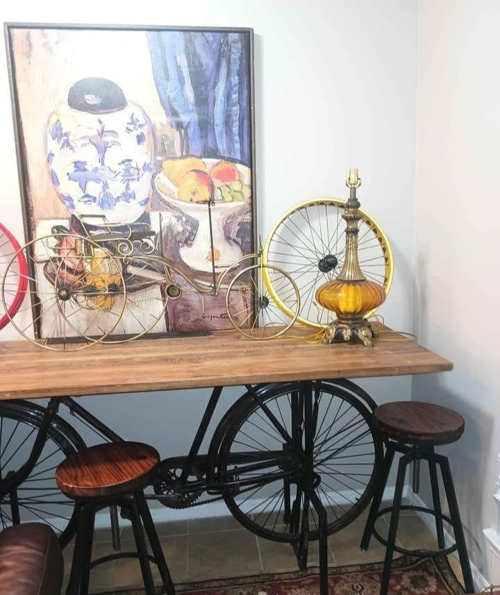 Rare 1986 Autographed Curtis Jere Wall Sculpture of Karl Benz (Mercedes Benz) First Motorwagen Built - 5