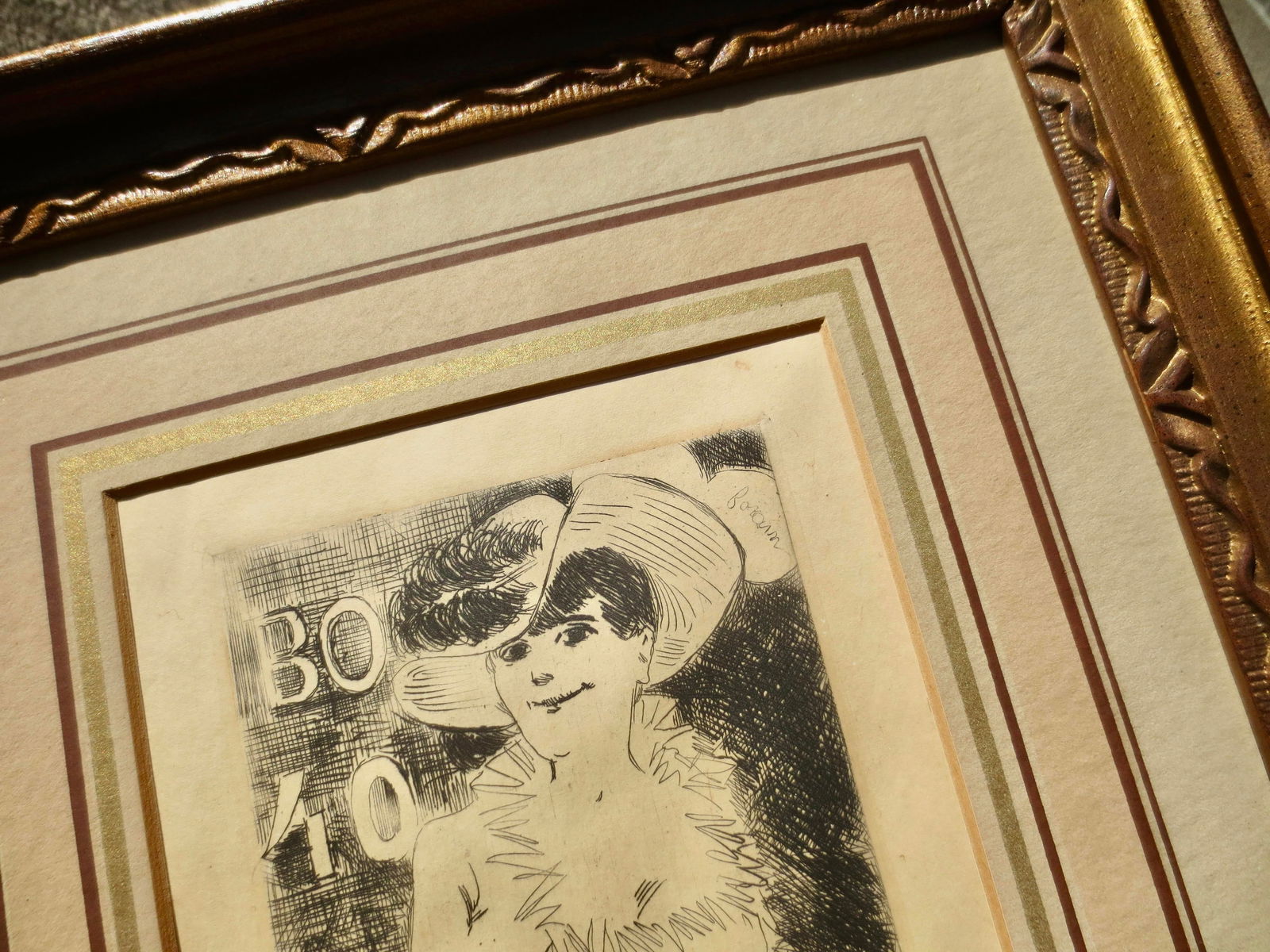 Jean-Louis Forain Etching Circa 1920s - 5