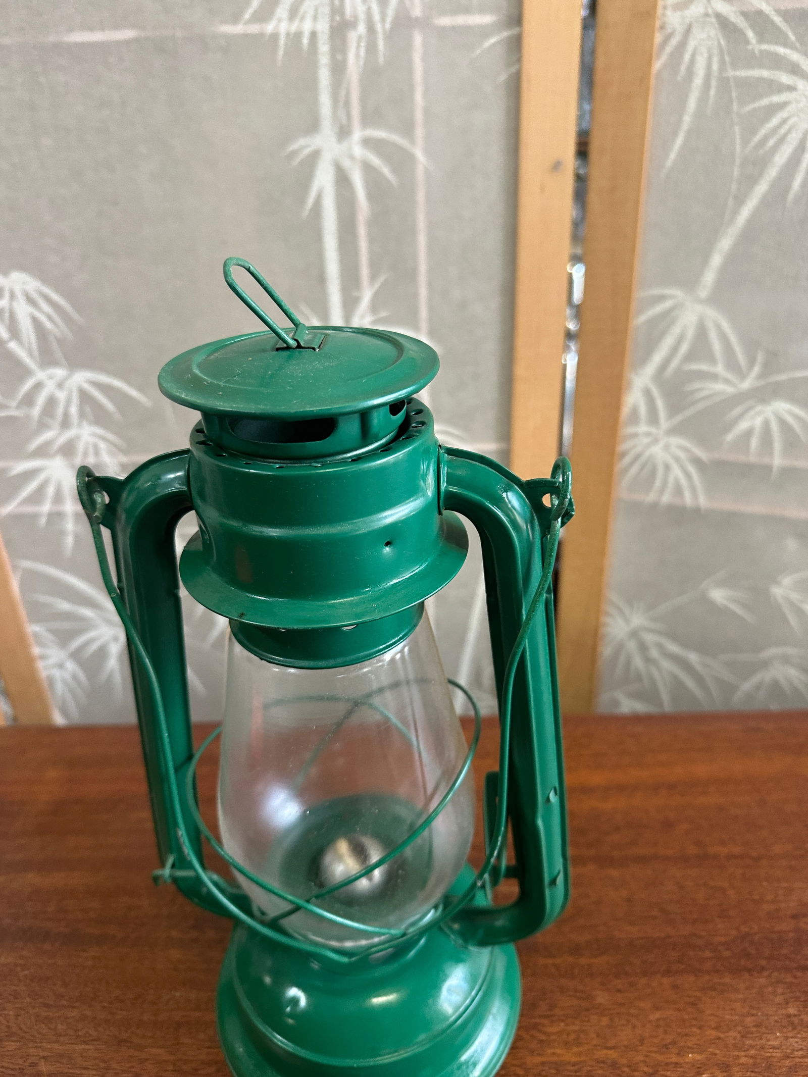 Vintage Green Industrial Style Lantern - 6
