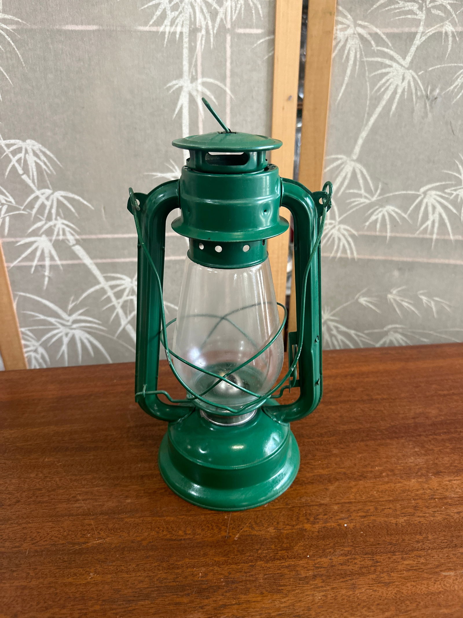 Vintage Green Industrial Style Lantern - 8