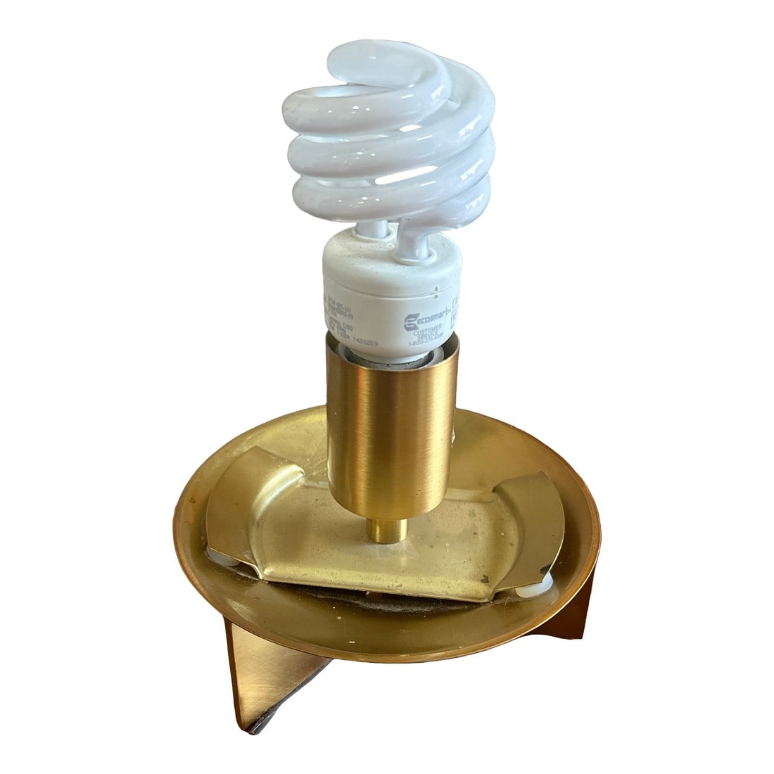 1970s Small Brass Task Lighting Desk Lamp (1 of 8)