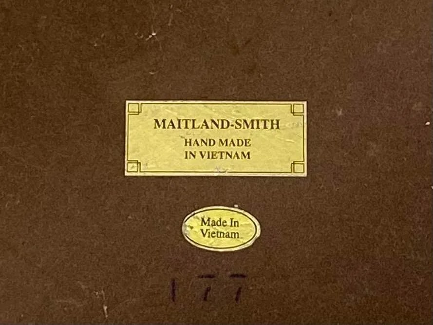 Maitland Smith Red Lacquer & Giltwood Box - 9