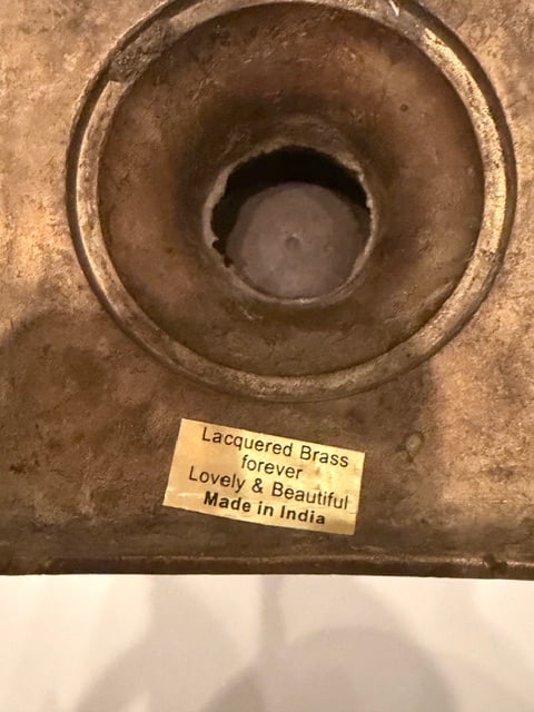 Brass Lidded Pineapple Jars -a Pair - 10