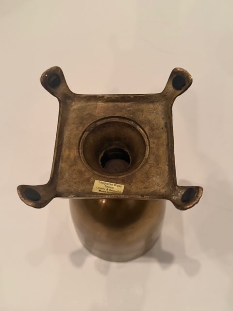 Brass Lidded Pineapple Jars -a Pair - 9