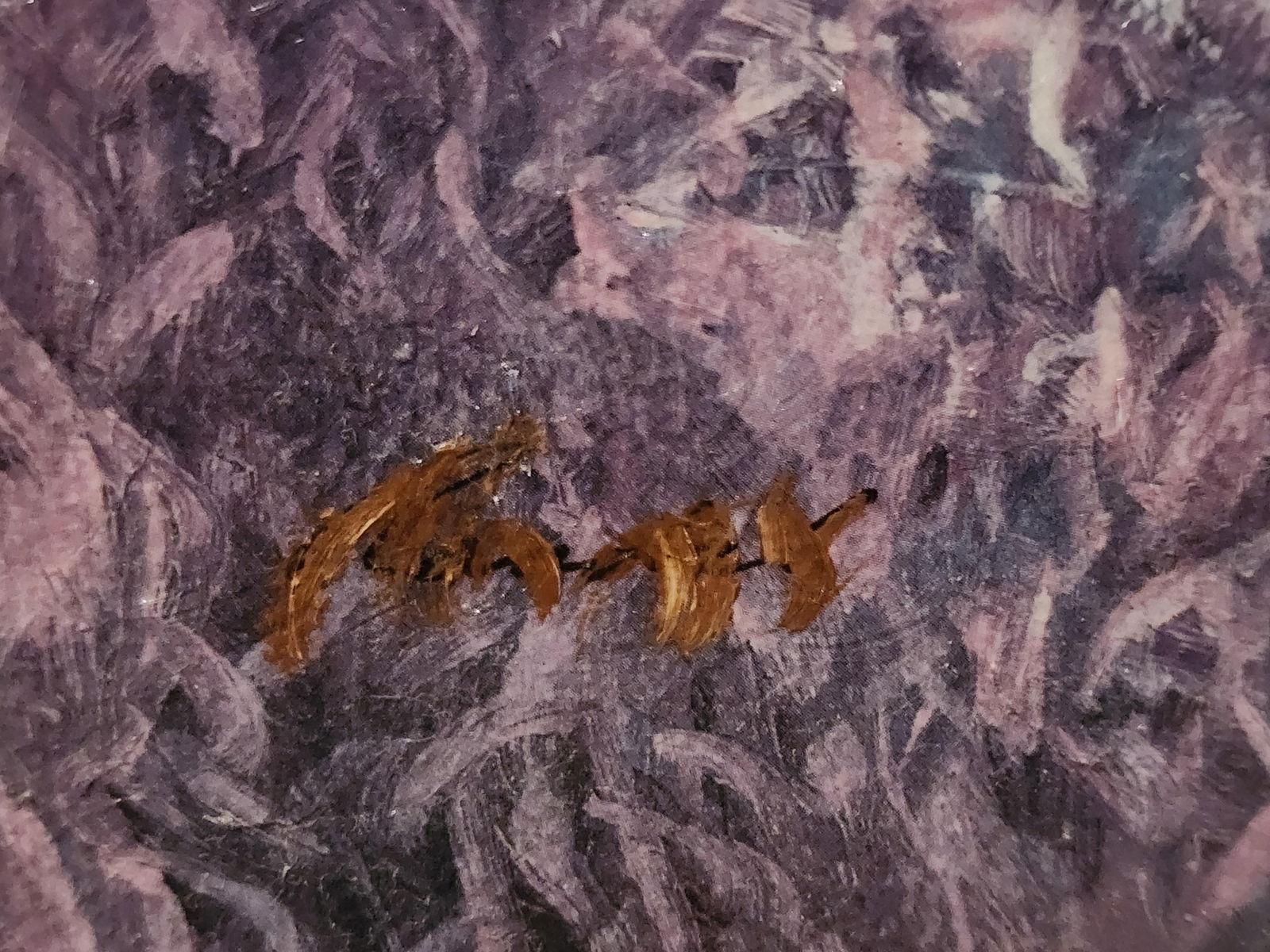 1990s Randy Van Beek Original Oil Painting "Autumn Solitude". - 3