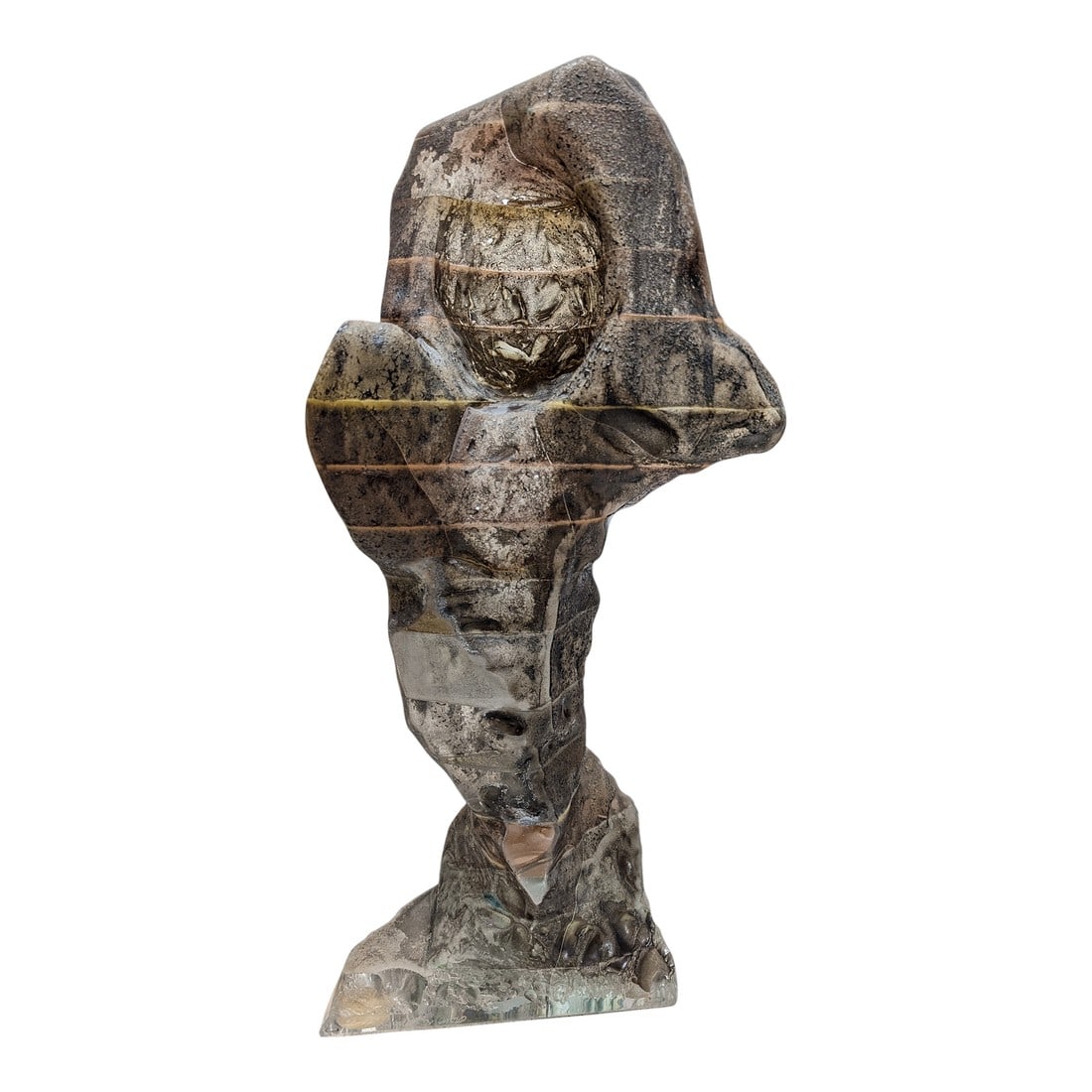 Signed Aaron R. Thomas Original Layered Acrylic Sculpture (1 of 6)