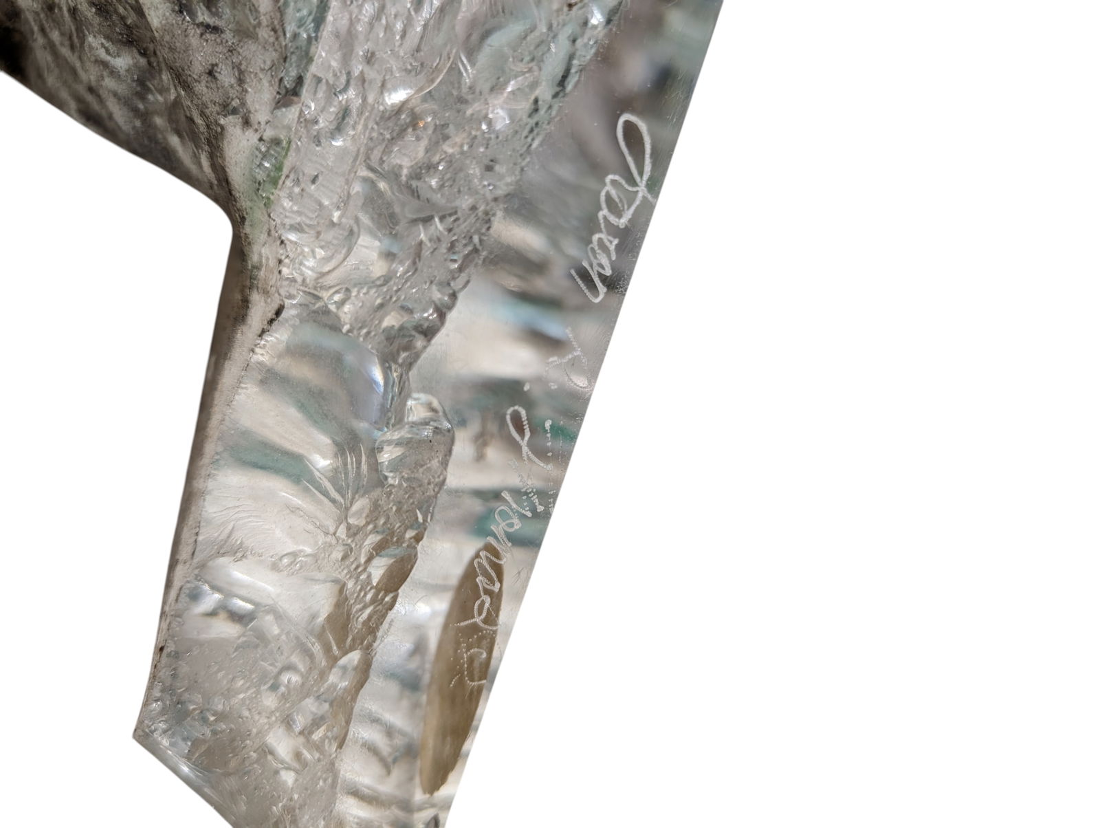 Signed Aaron R. Thomas Original Layered Acrylic Sculpture - 5