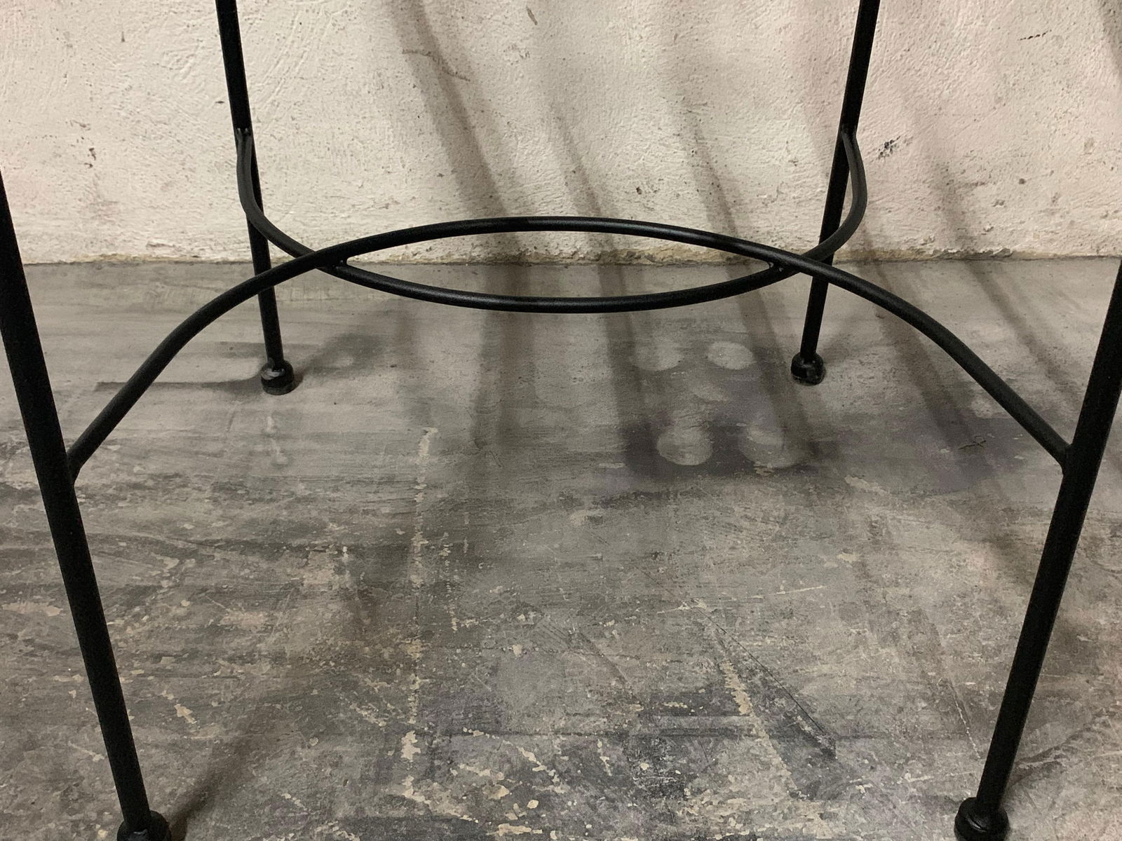 Set of 2 Garden or Dinning Armchairs in Black Wrought Iron, Indoor & Outdoor - 10