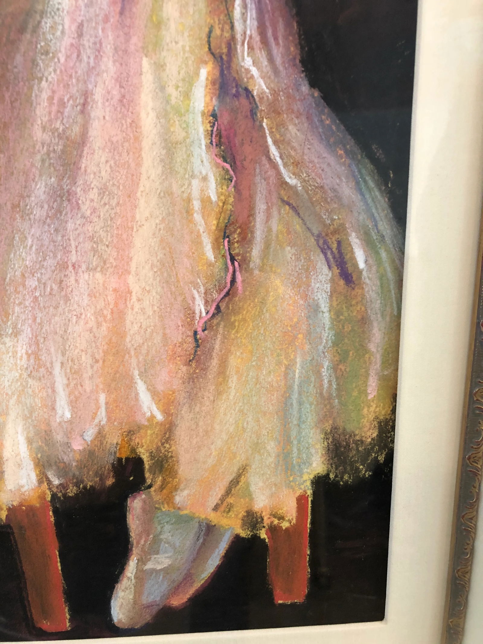 Pastel of Dancers by Acclaimed Artist Alice Pritchard - 5
