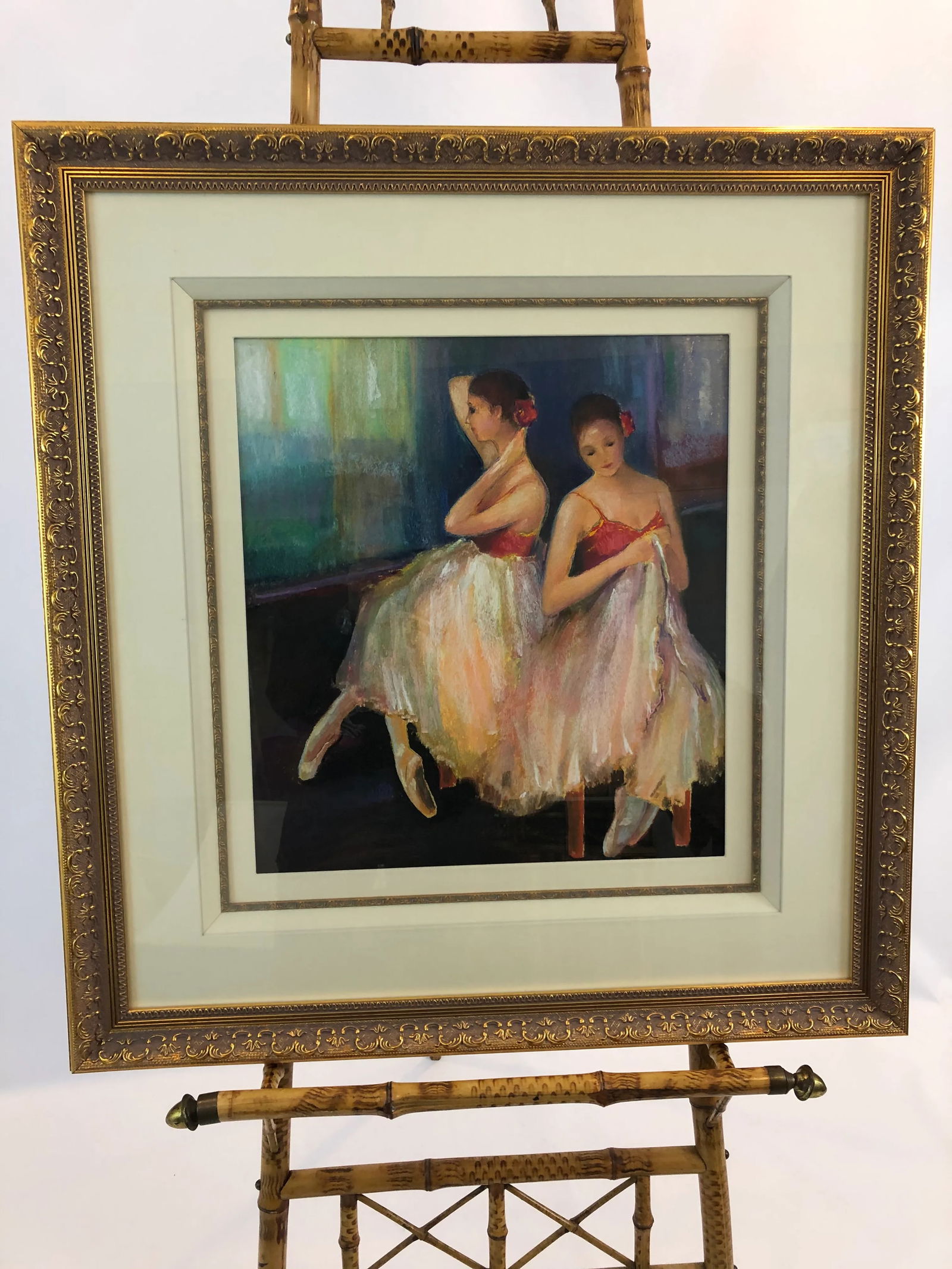 Pastel of Dancers by Acclaimed Artist Alice Pritchard - 9