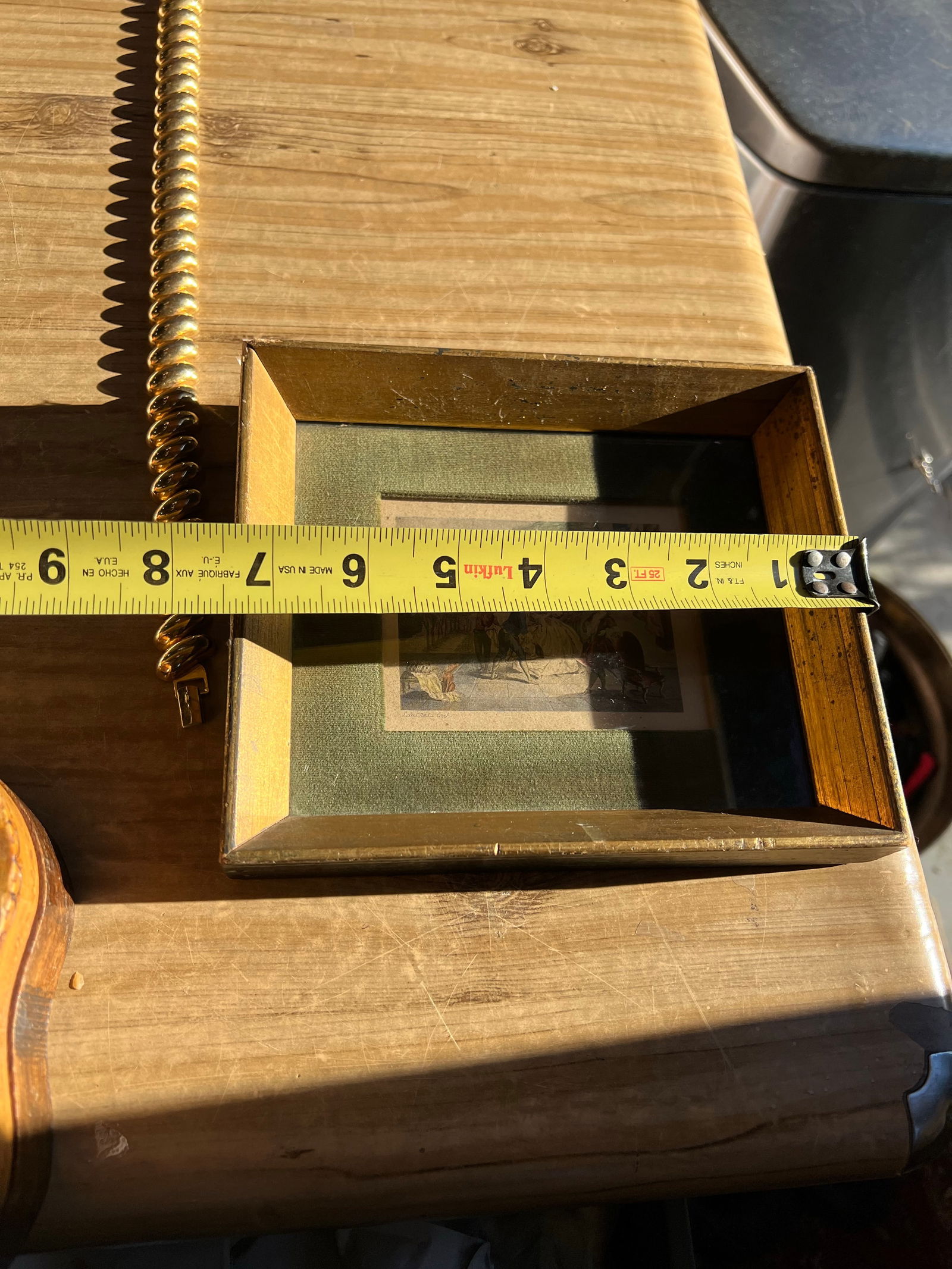 1970s Small French Framed Print, in Nicolas Lancret Style - 4