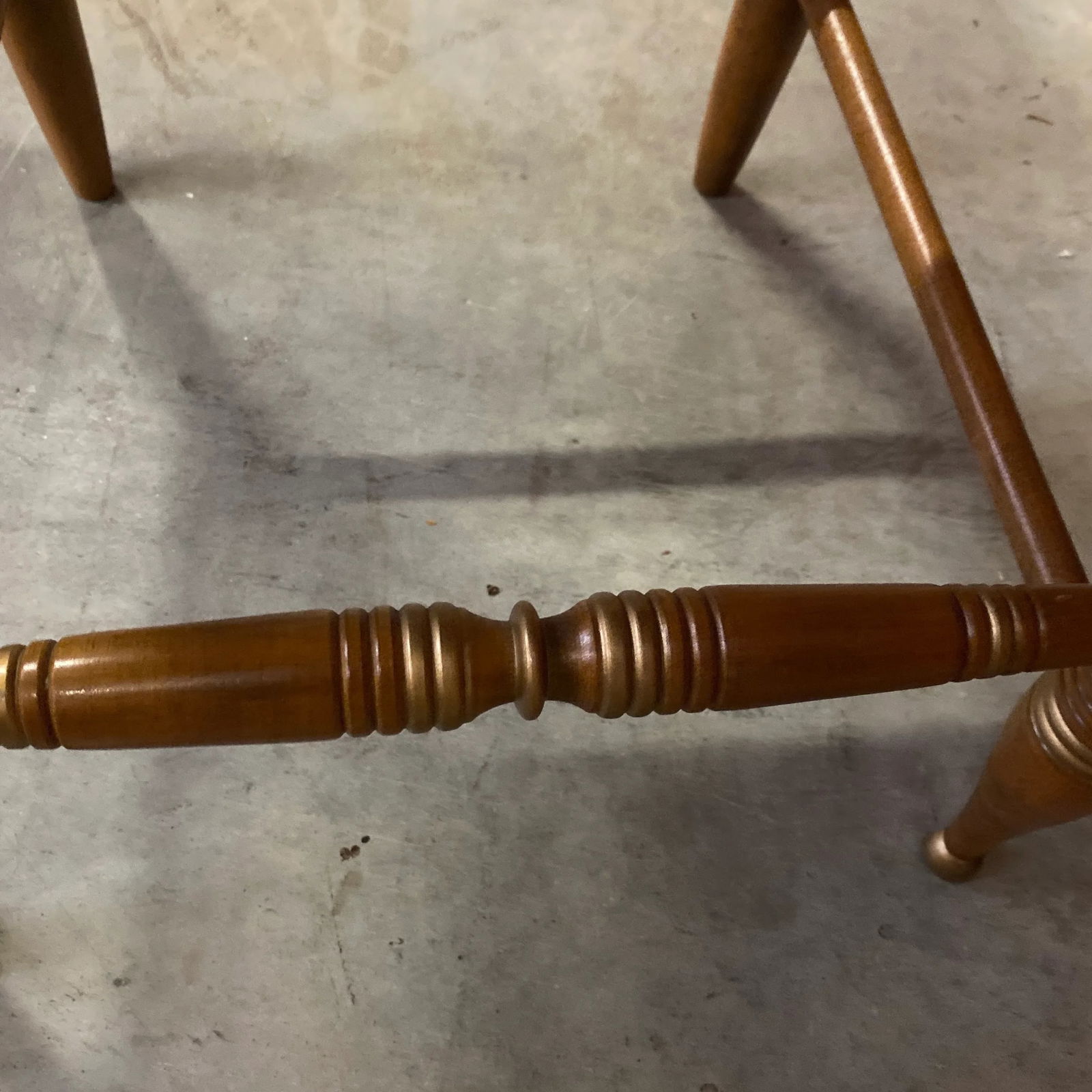 1970s Vintage Italian Style Rush Seating Chair - 4