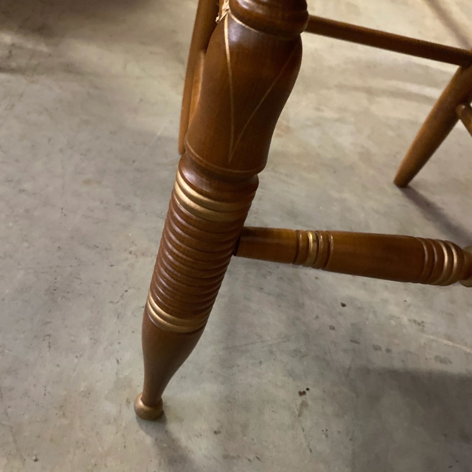 1970s Vintage Italian Style Rush Seating Chair - 5