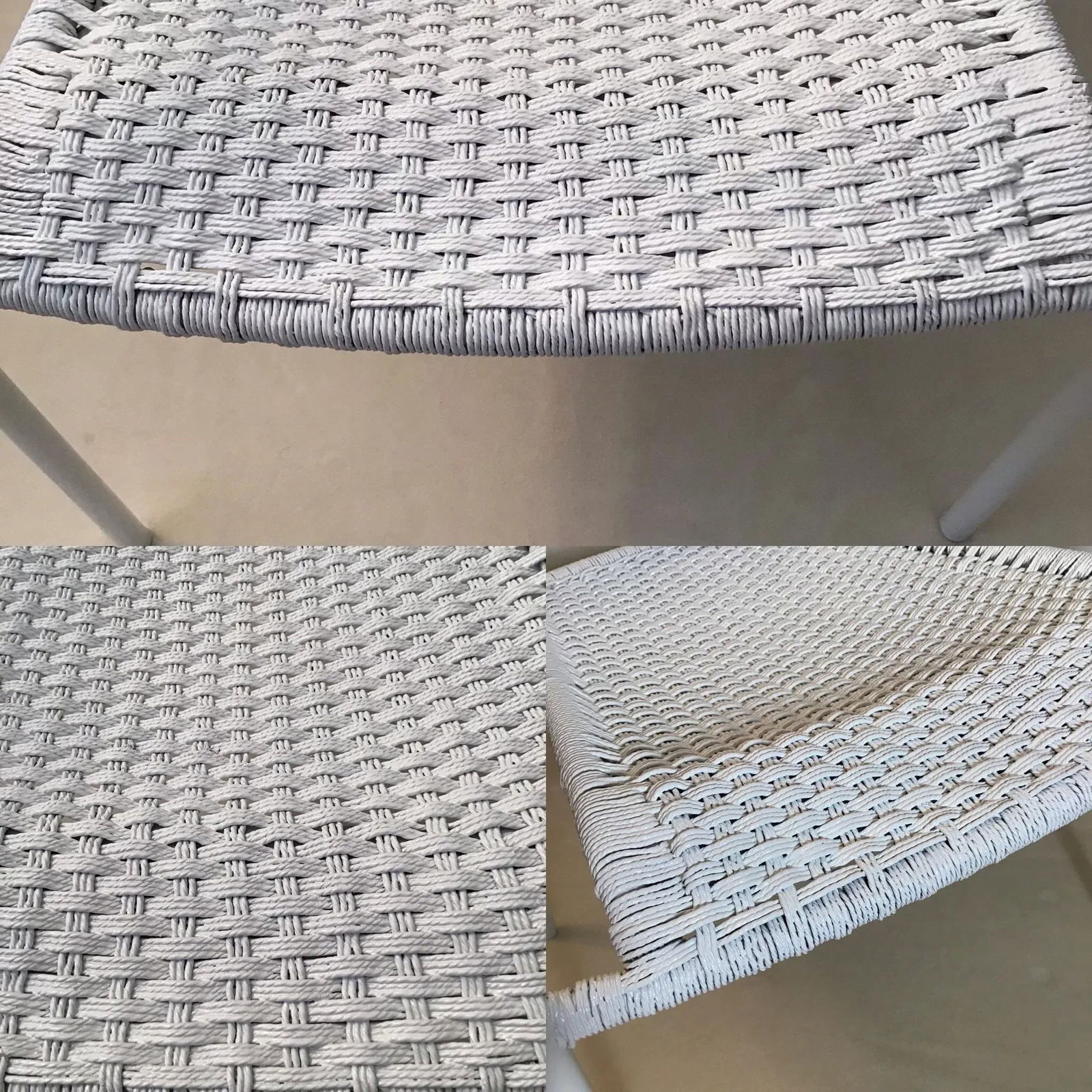 1970s Vintage Nautical Rope Easy Chair With Armrests - 10