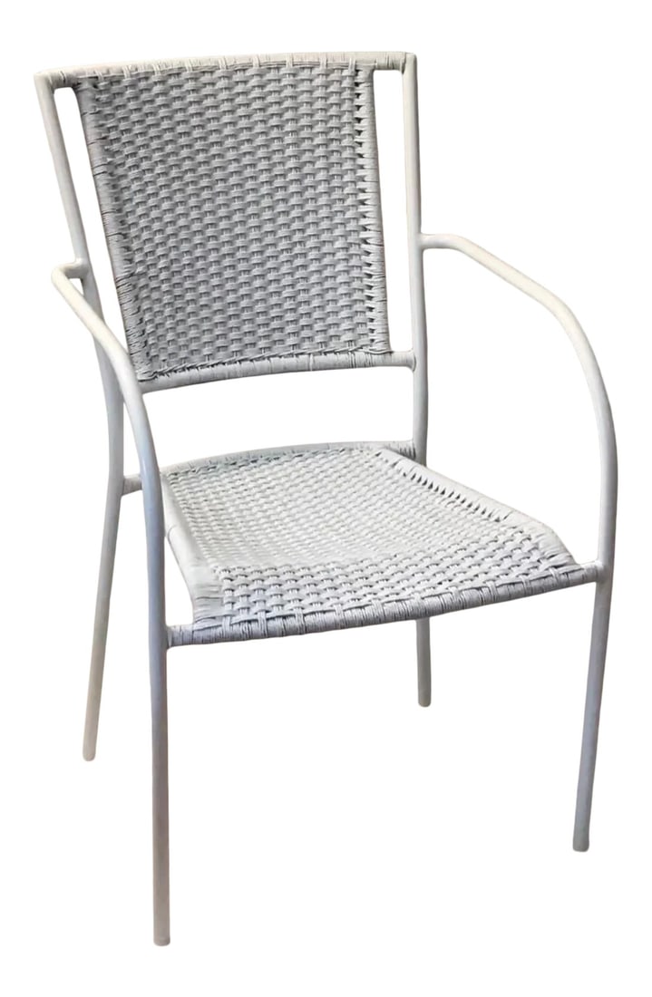 1970s Vintage Nautical Rope Easy Chair With Armrests (1 of 13)