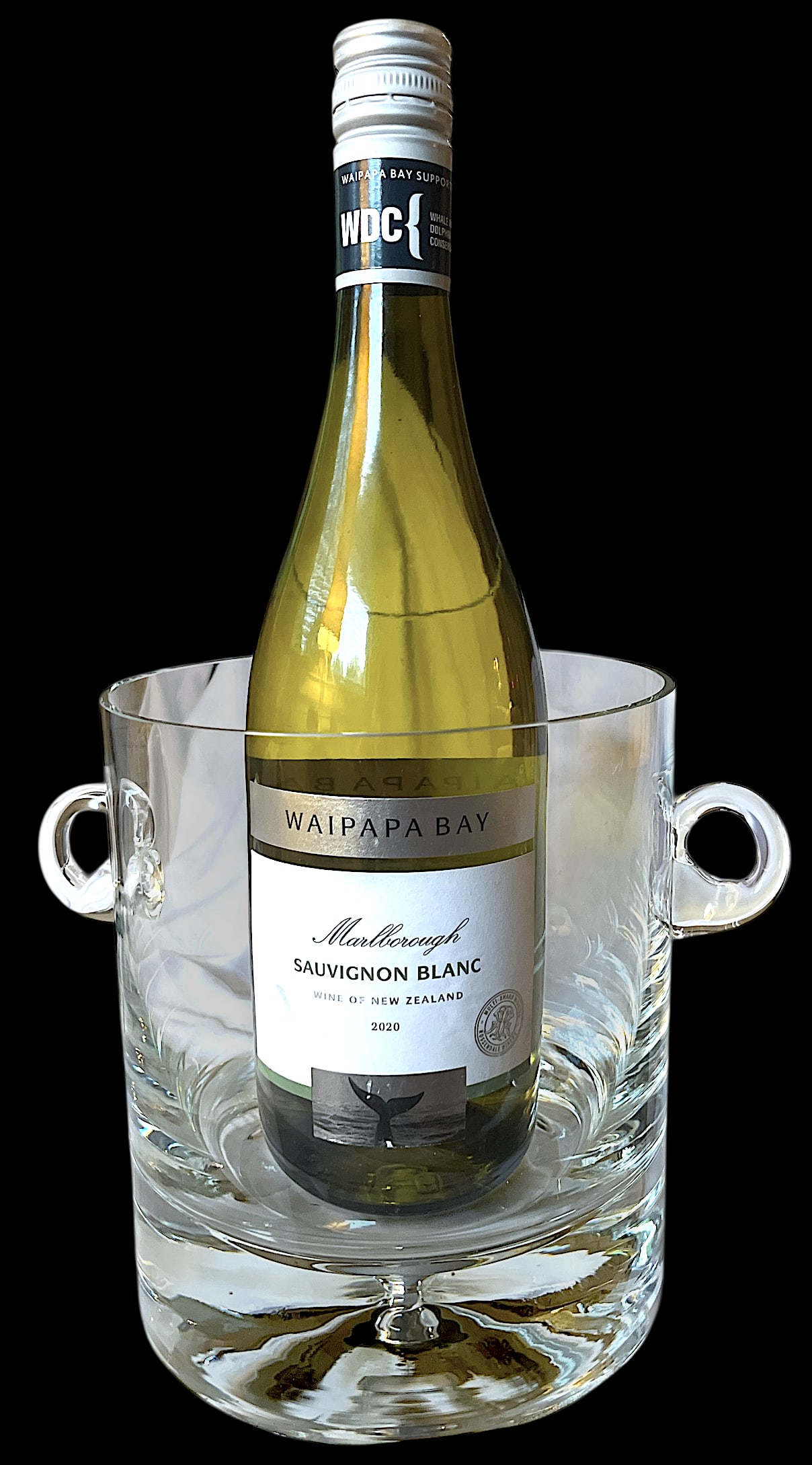 Vintage Krosno Crystal Ice Bucket | Poland | Mid-Century Modern Barware - 2